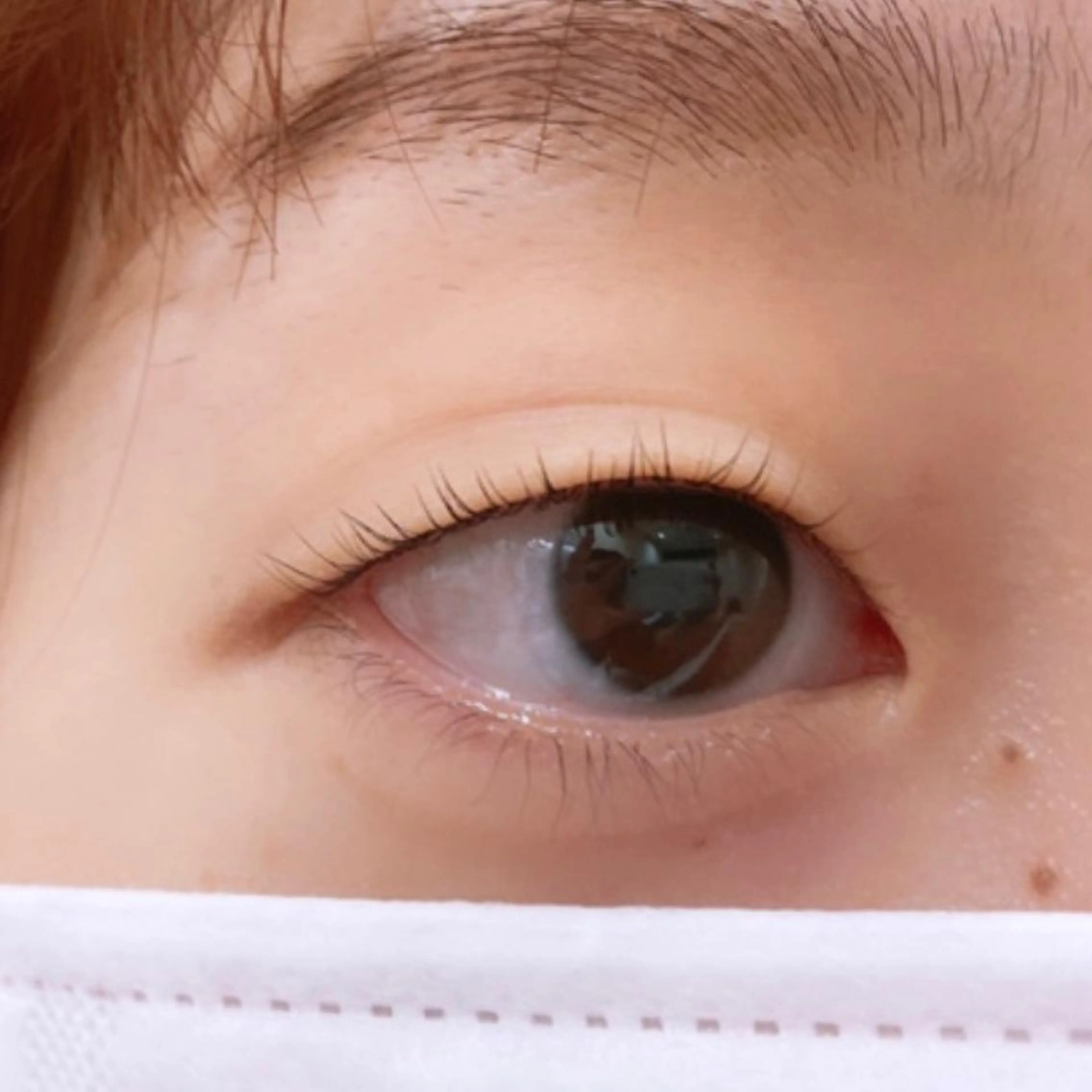 マツエク・マツパ 曲がる縮毛矯正 LIBER 　岩名のヘアスタイル