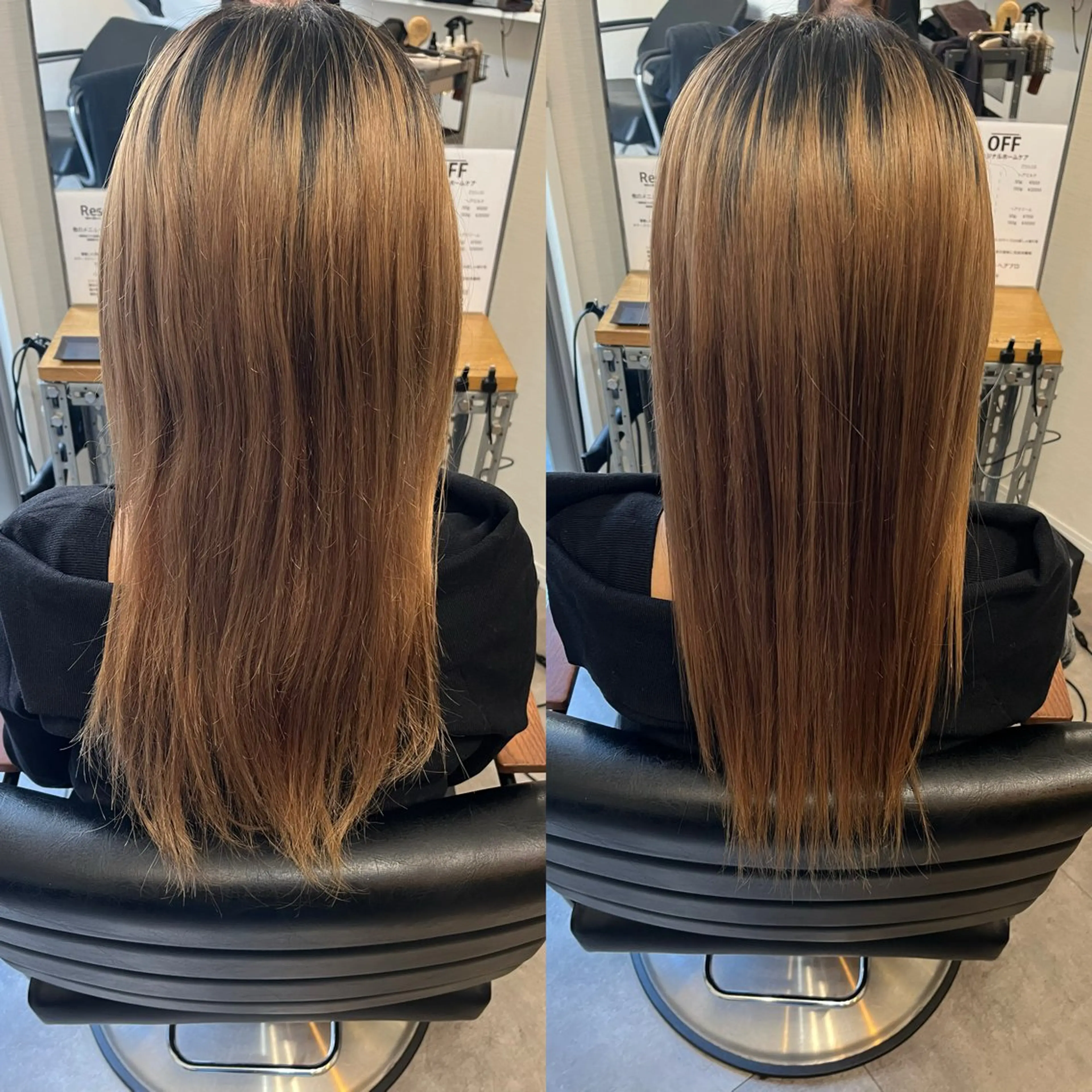 セミロング カット トリートメント OFF YUYAのヘアスタイル