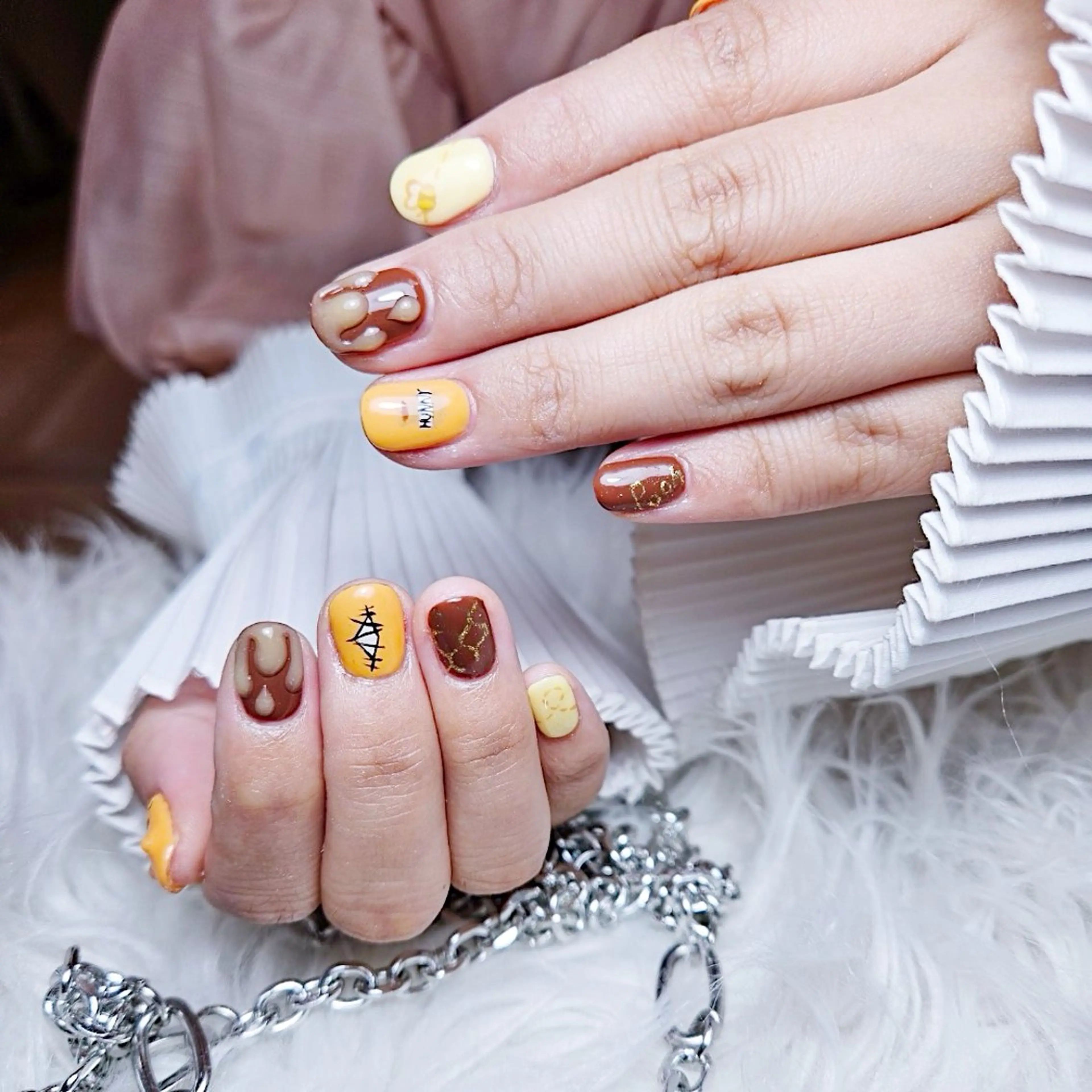 ネイル ハンドネイル 🌈Yun nail hyejin💋のネイルデザイン