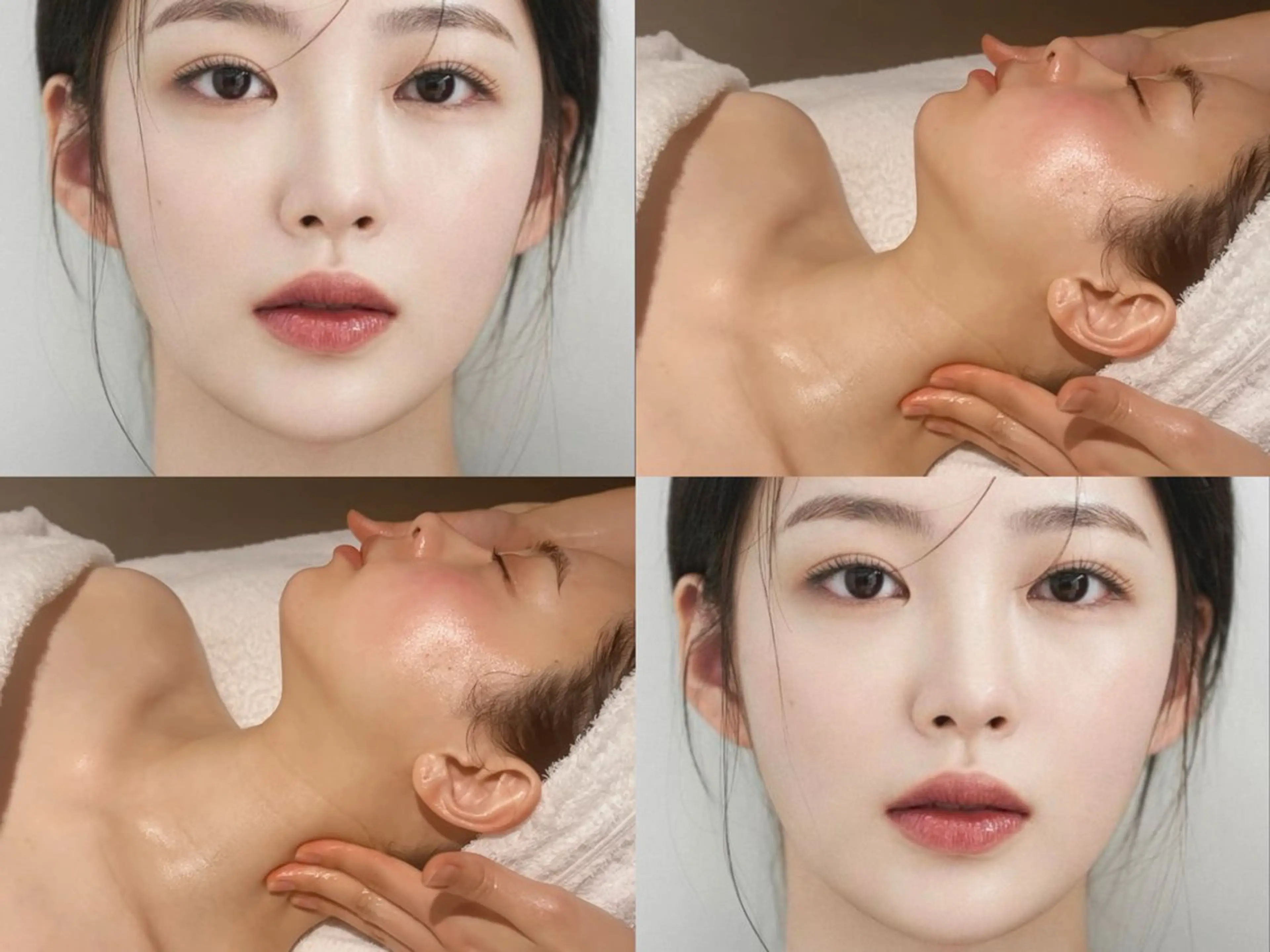 ツヤ肌✨気になる毛穴悩みに🆘 開きや黒ずみの解消に【ララピール超え！ラックピールコース】マッサージ付きの写真