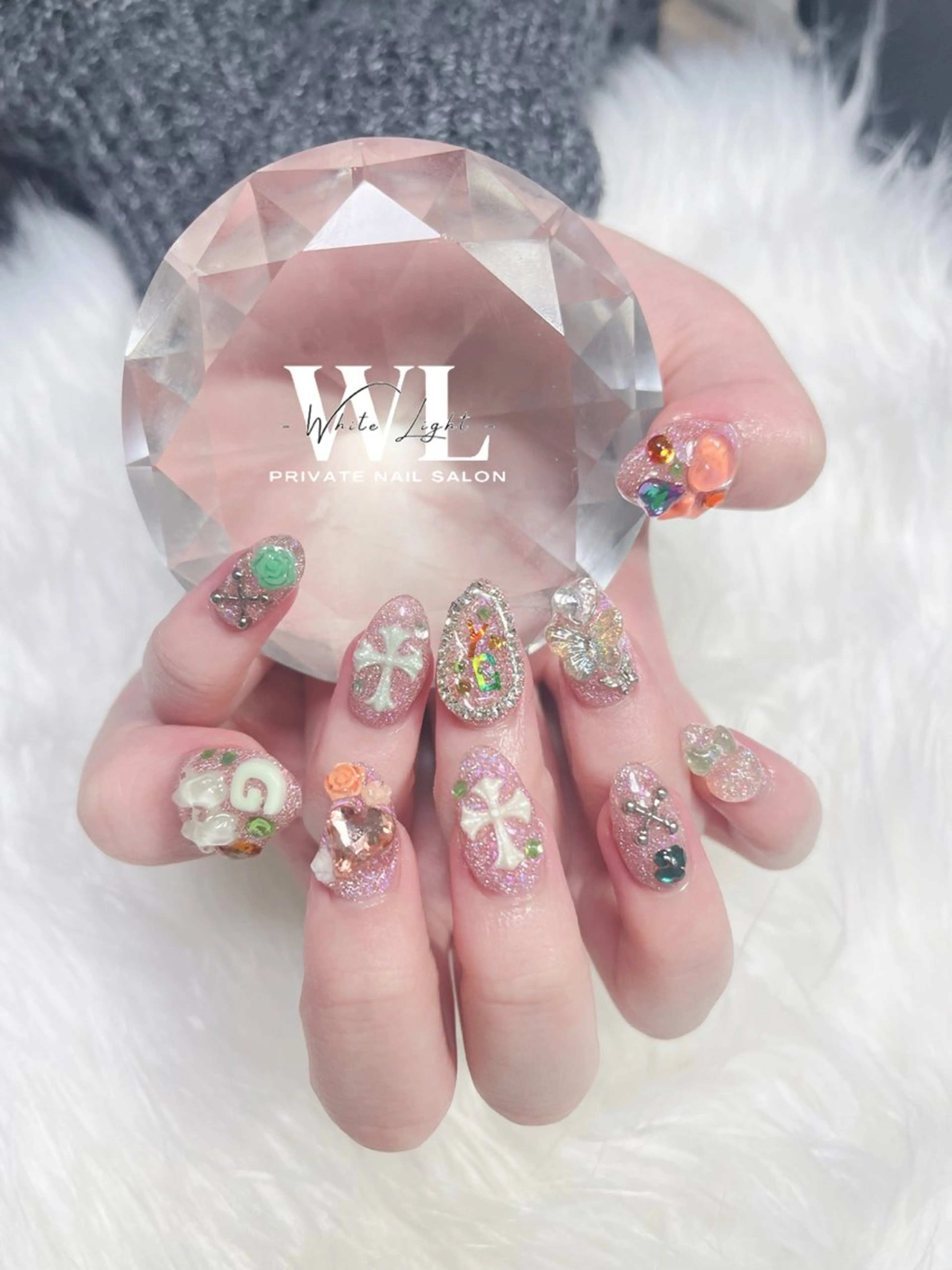 ネイル ハンドネイル プライベートサロン WhiteLightのネイルデザイン