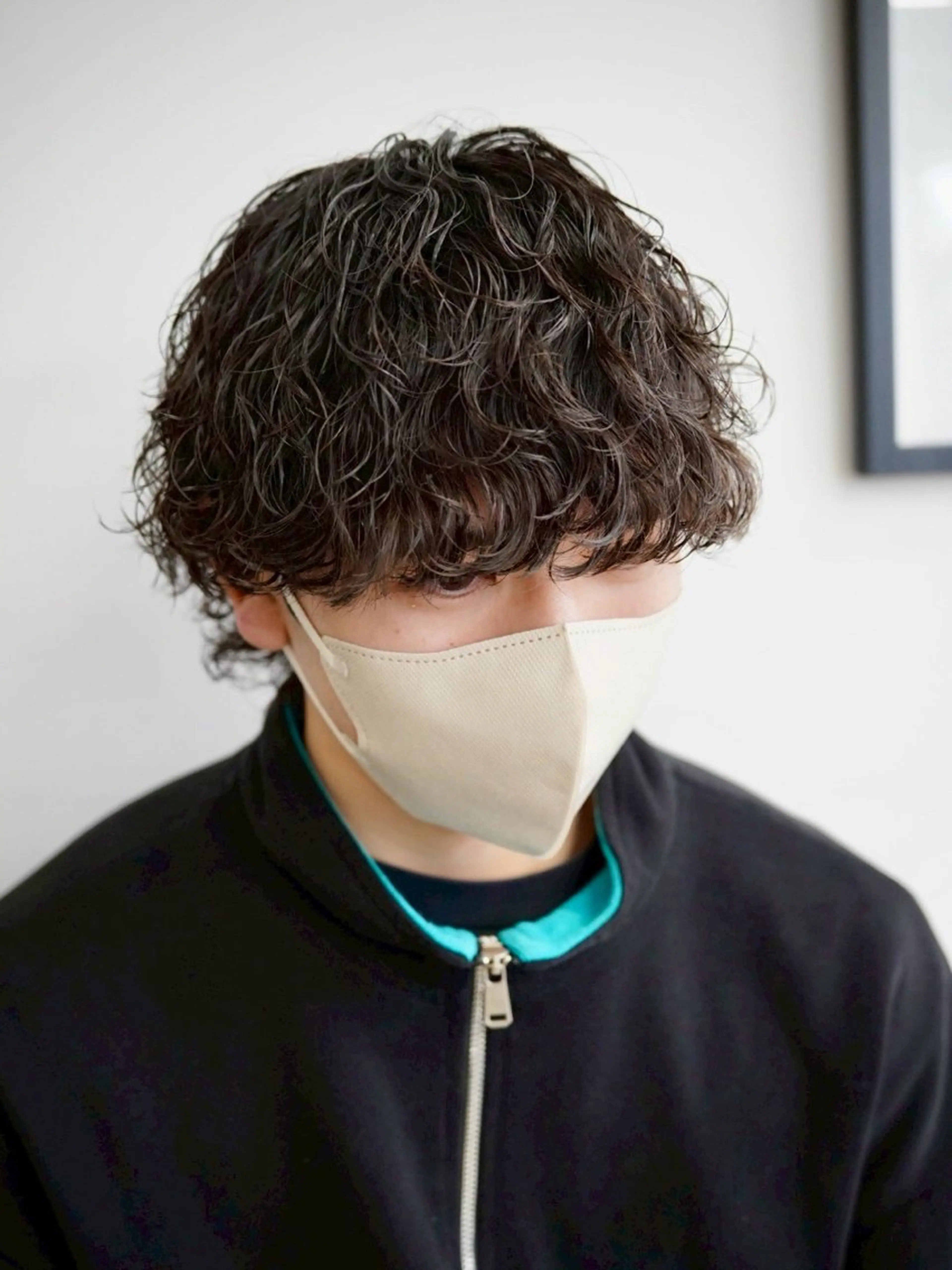 パーマ メンズ メンズパーマ/波巻き 桜井凌平のヘアスタイル