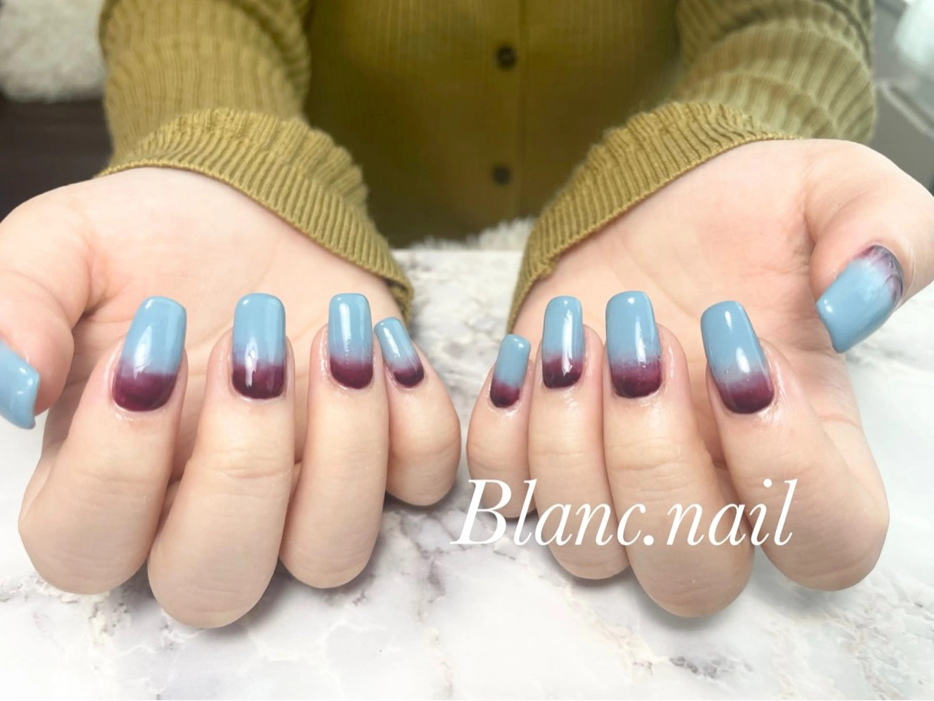 ネイル ハンドネイル BLANCEnail所属・BLANCnail yuuのネイルデザイン