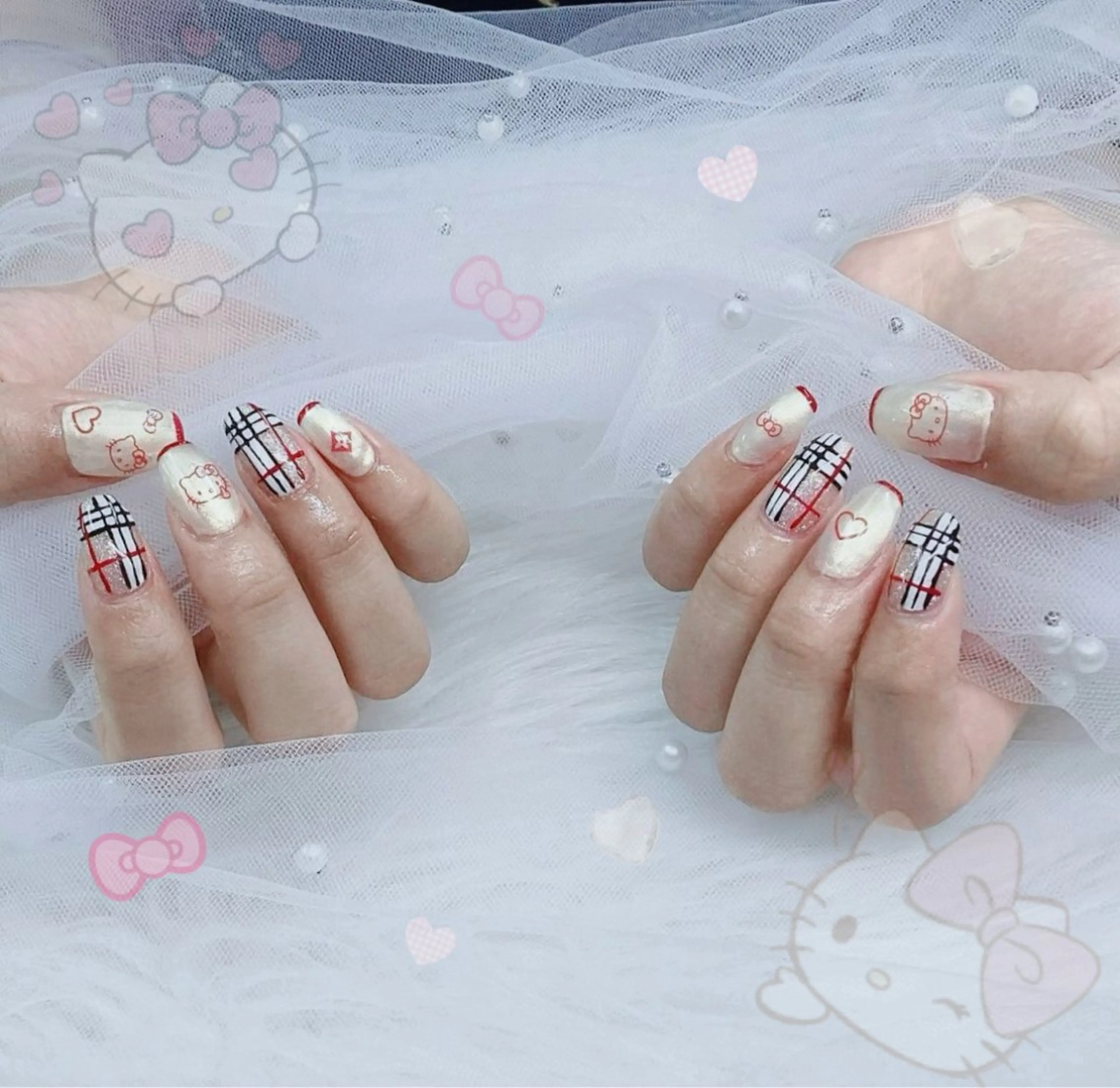 ネイル Yudia🩵 Yuiのネイルデザイン