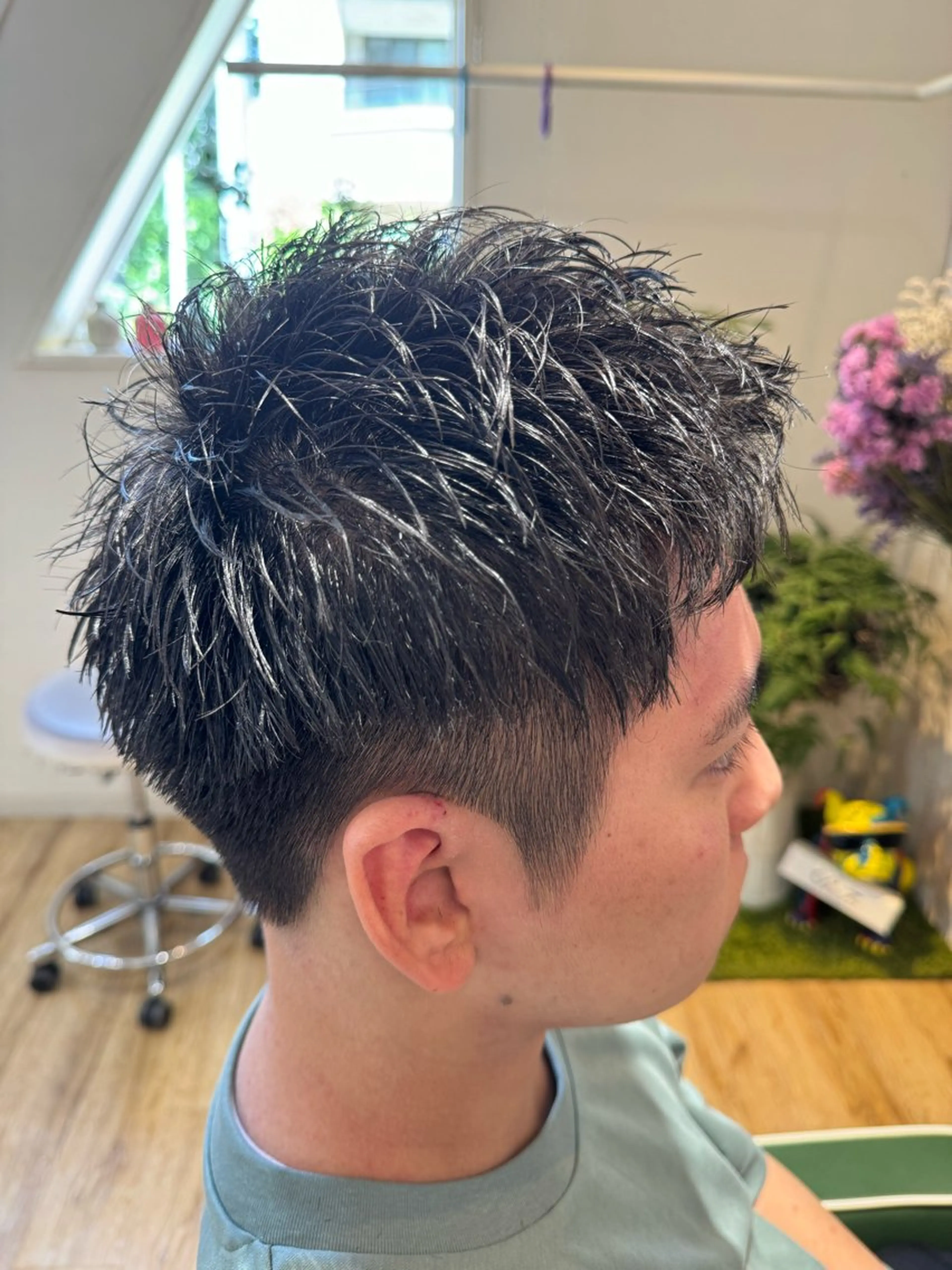 ショート カット ヘッドスパ ICON所属・艶美髪マスター 店長✂︎YUKKEのヘアスタイル