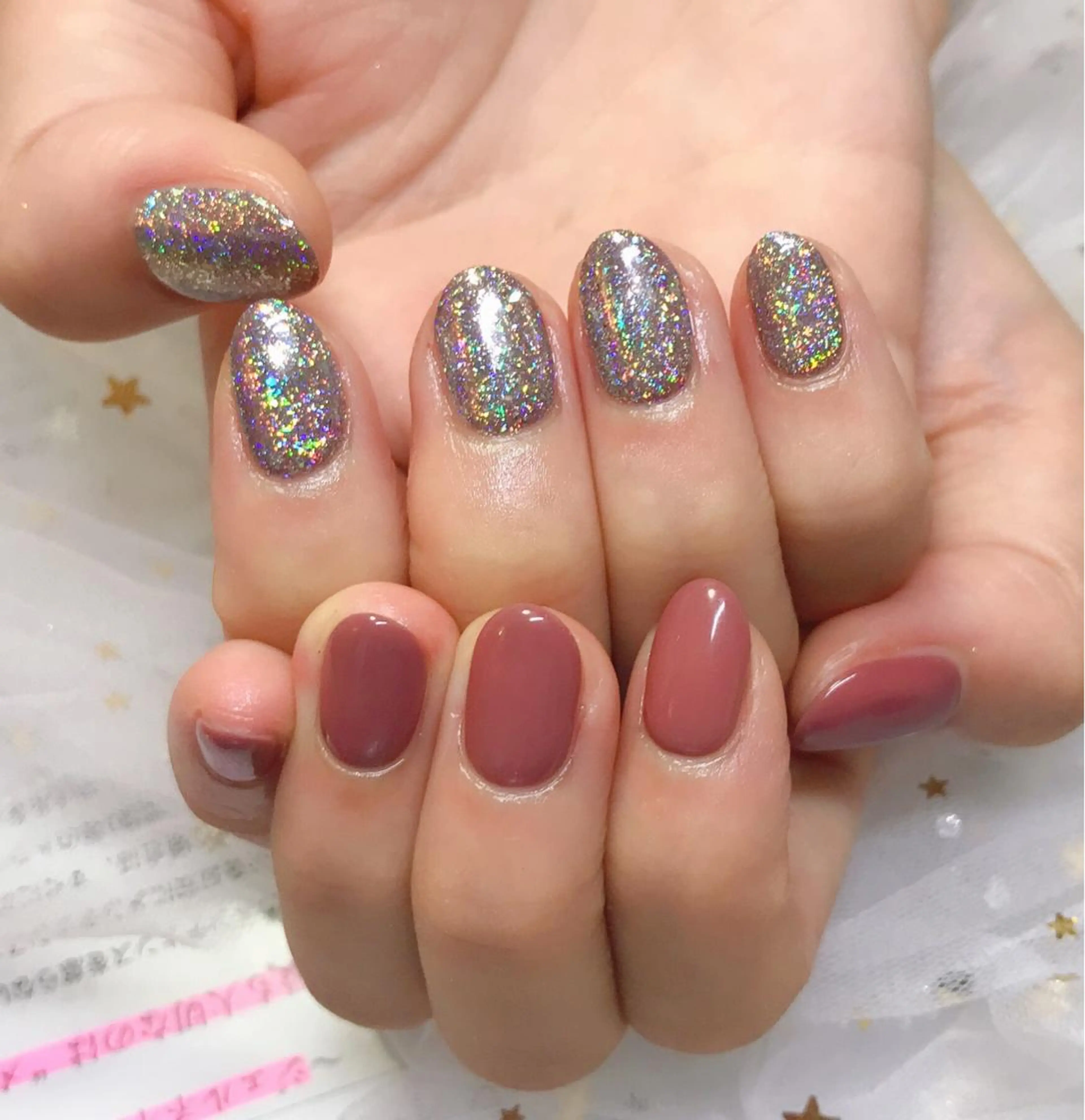 カラー ネイル ユニコーンカラー ワンカラーネイル Q Free nailsのネイルデザイン