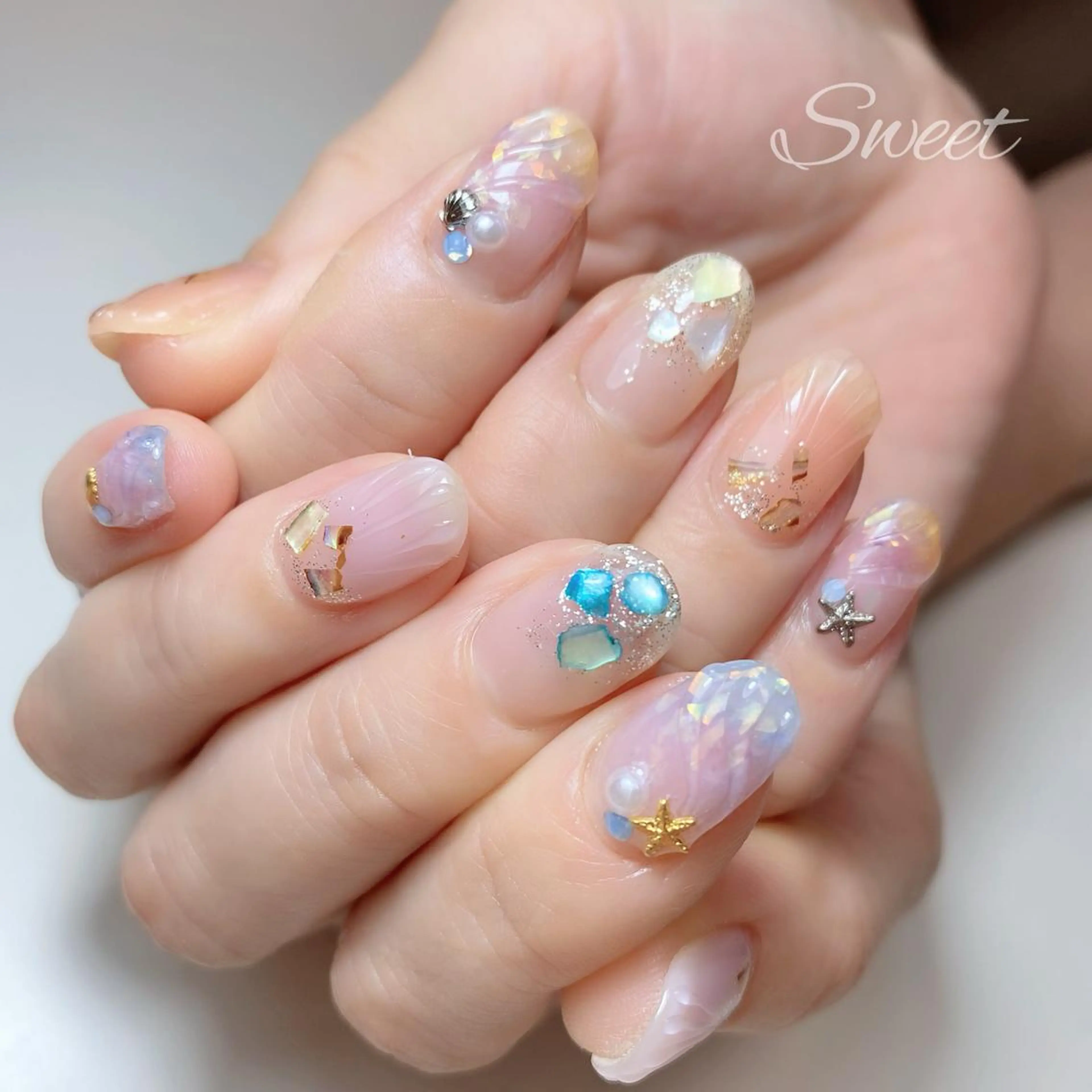 ネイル ハンドネイル sweet 仲野陽子のネイルデザイン