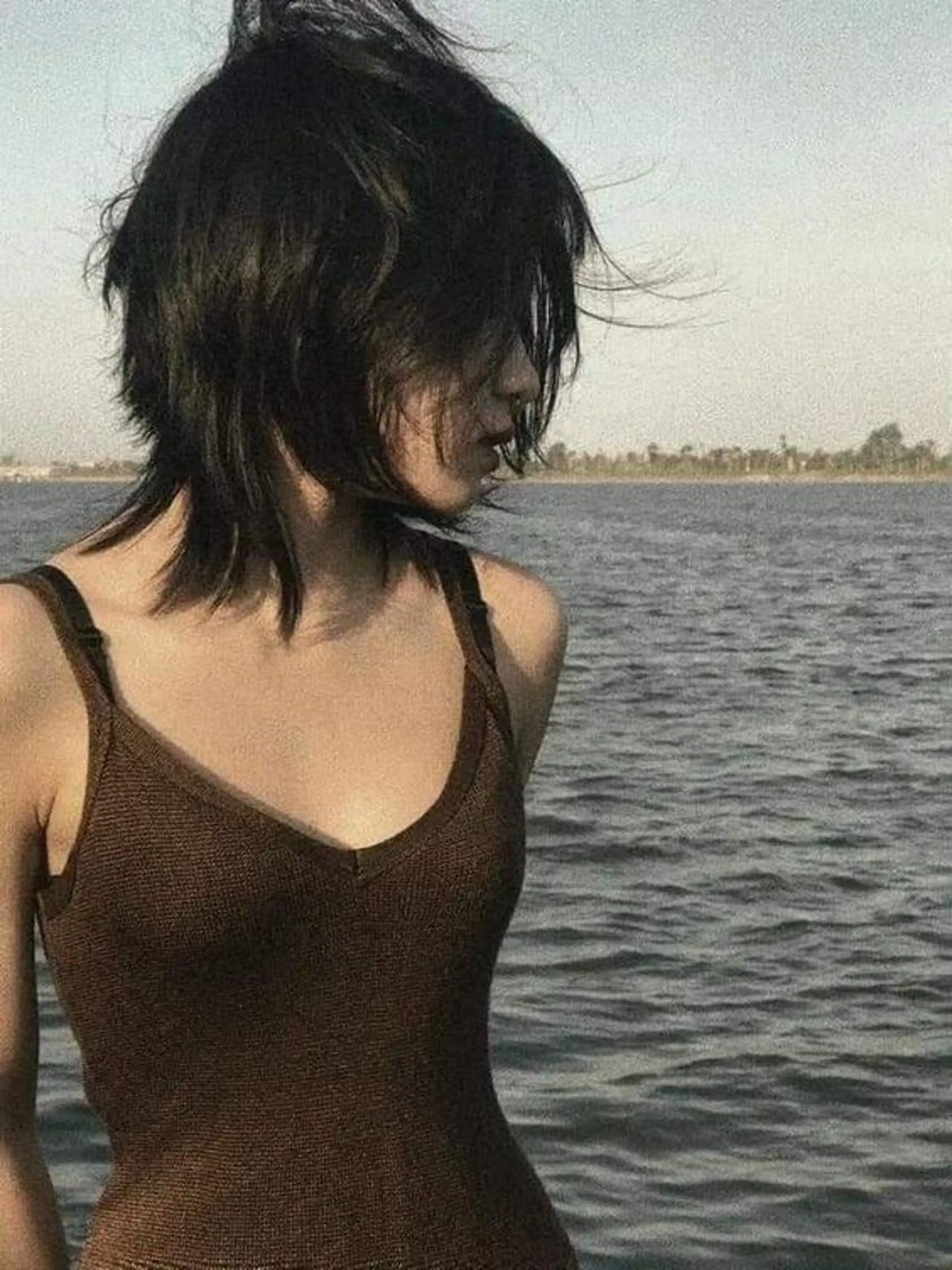 ミディアム レイヤーカット hyuga/パーマ /ニュアンスパーマのヘアスタイル