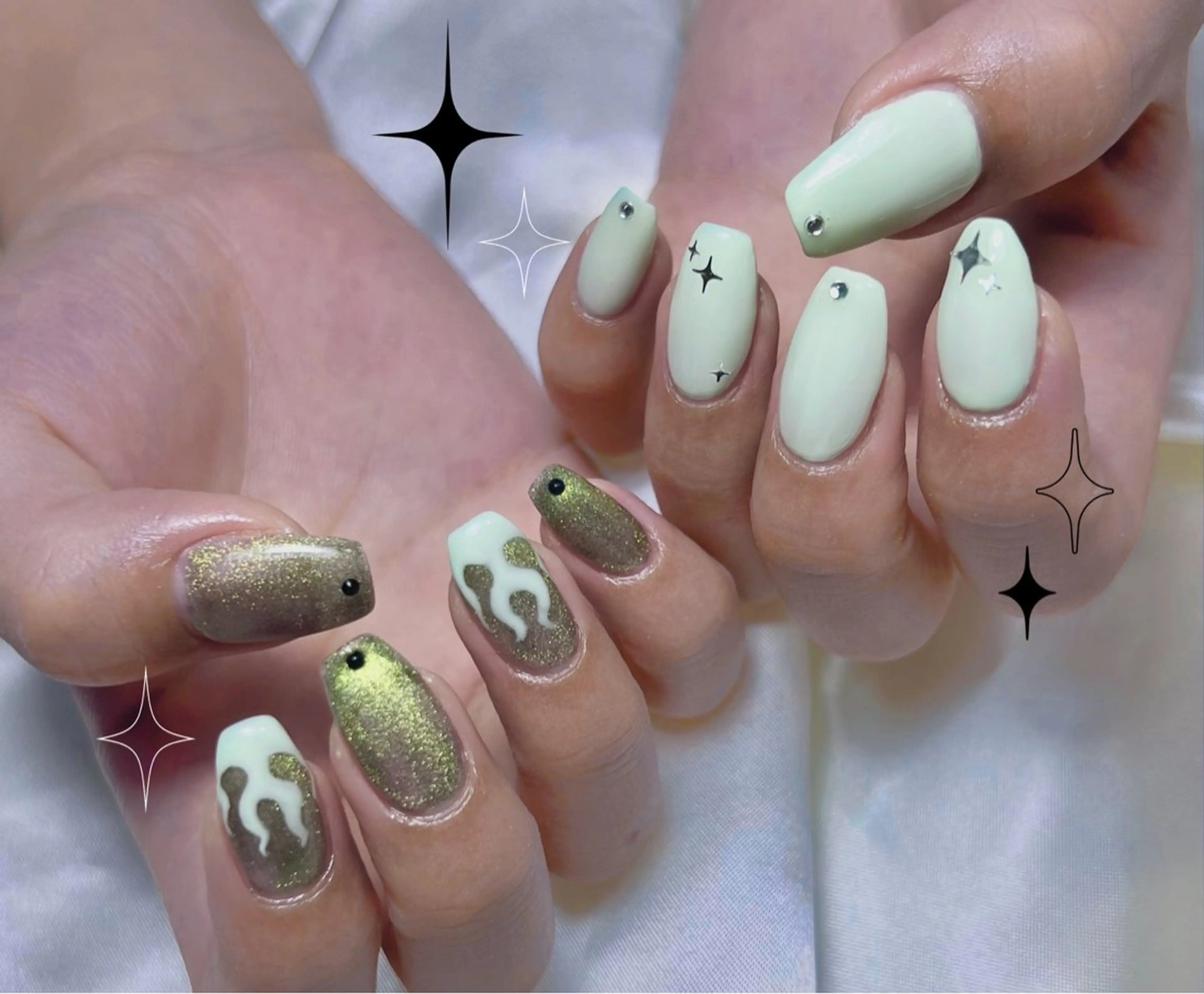 ネイル Shinn所属・shinn / Aira⛓️のネイルデザイン