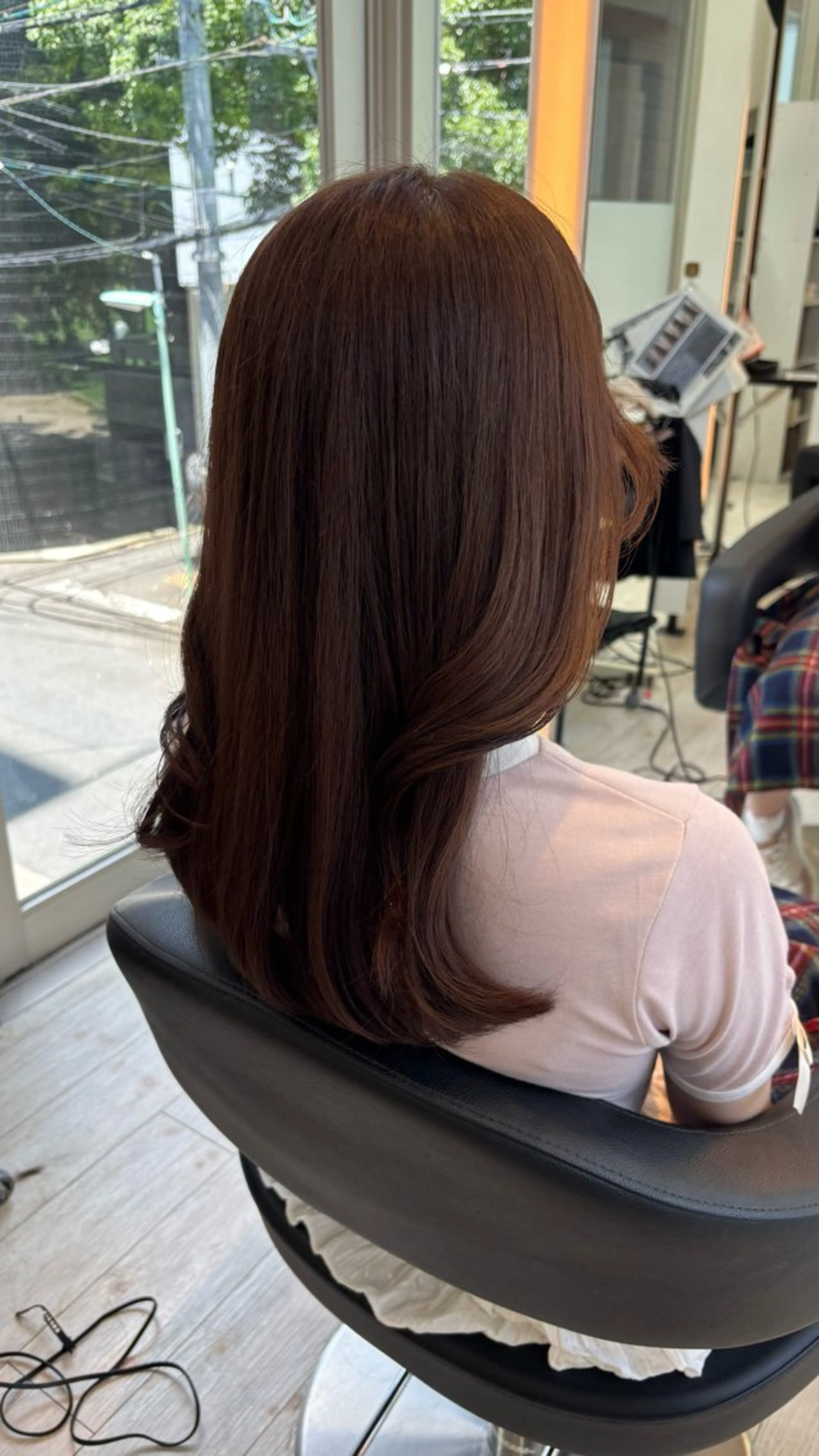 カラー ブリーチ ブラウンカラー 透明感カラー ダブルカラー ブリーチなしカラー miyu/ボブ/ 透明感カラー/栄のヘアスタイル