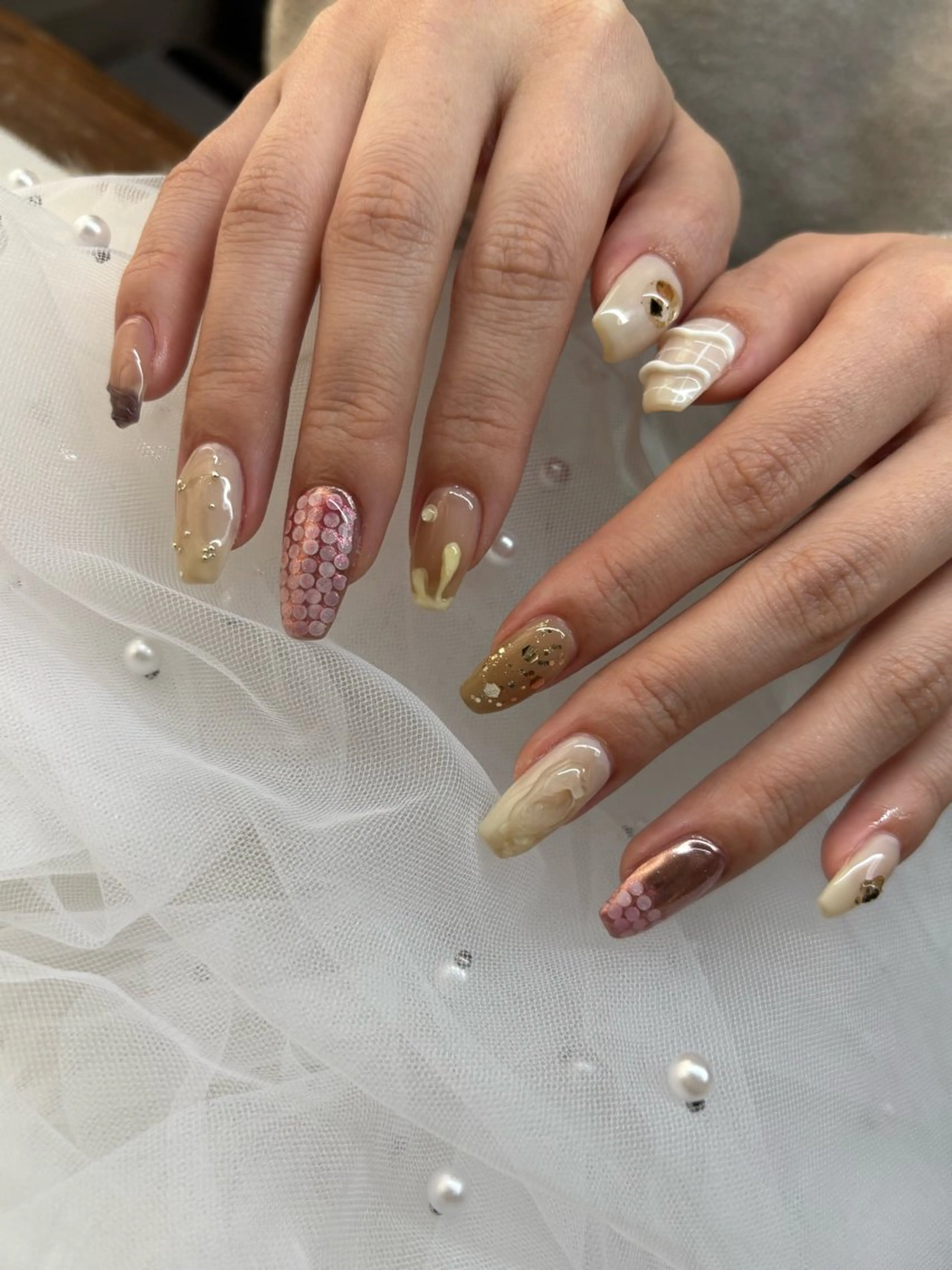 ネイル ハンドネイル ハンドケア Feliz所属・Feliz 楽しいネイルサロンのネイルデザイン