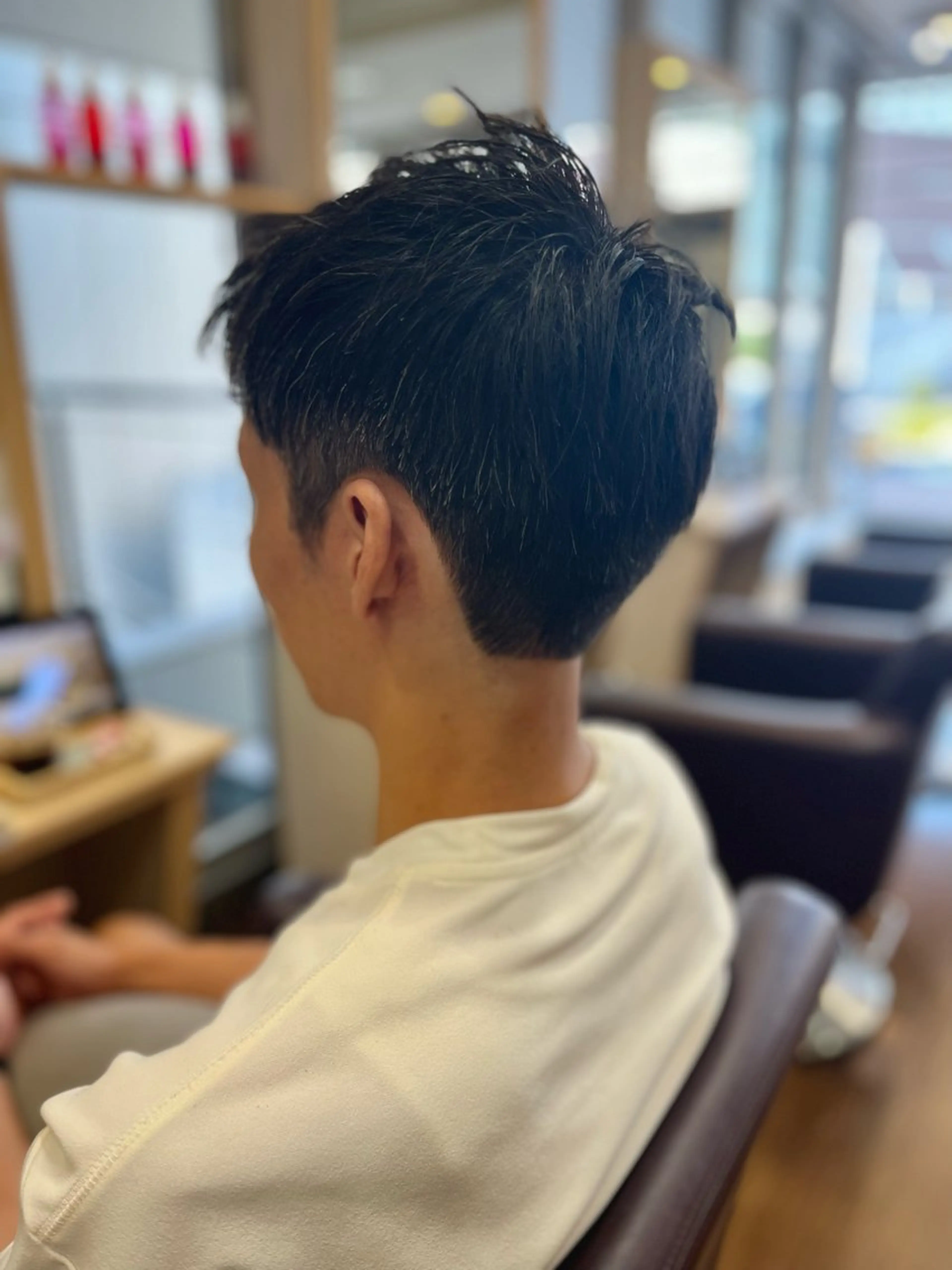 メンズ オオソネ マリアのヘアスタイル