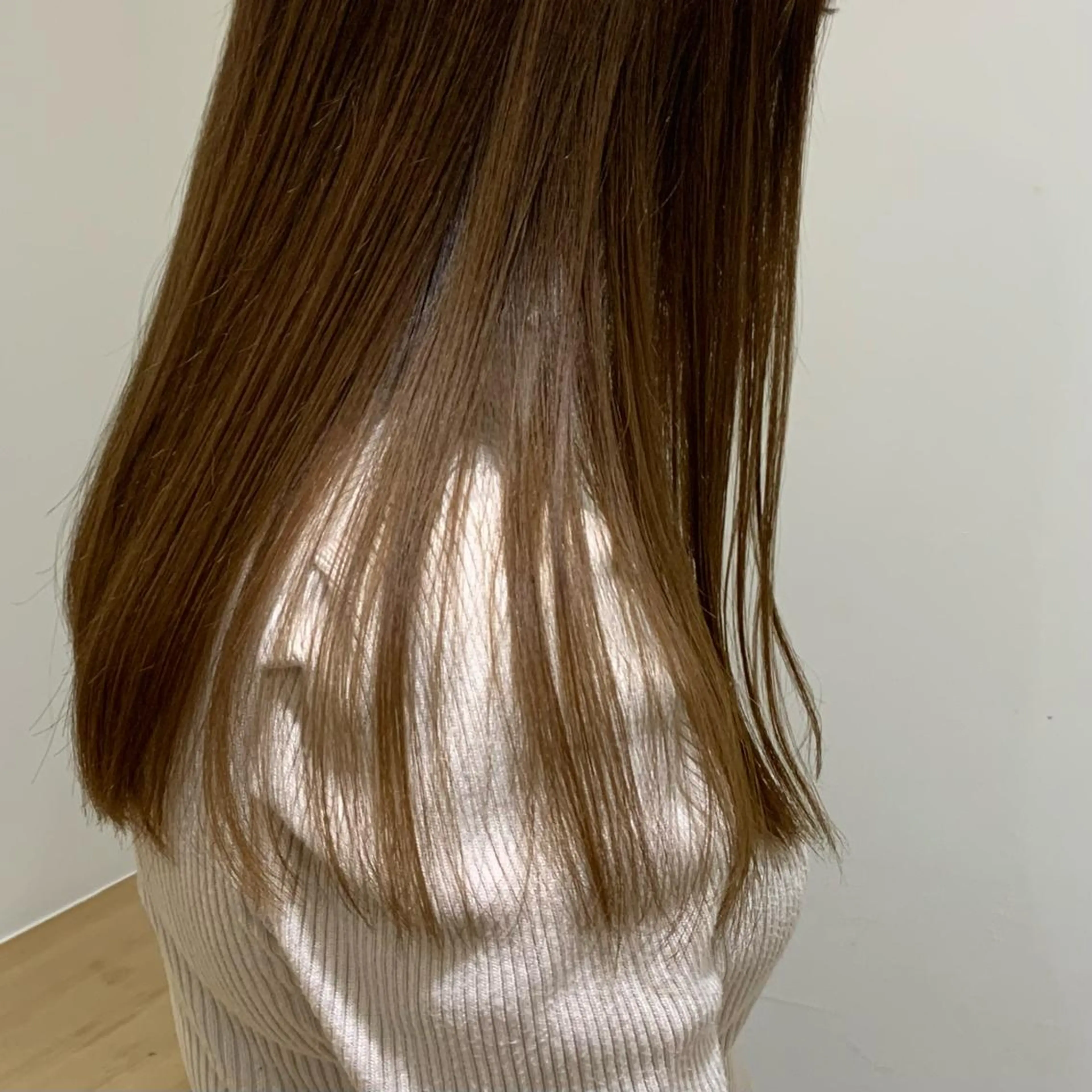 ロング カラー ベージュカラー ブリーチ ブリーチなしカラー イエローカラー ㅤㅤㅤㅤㅤㅤㅤㅤㅤㅤ 彩衣のヘアスタイル