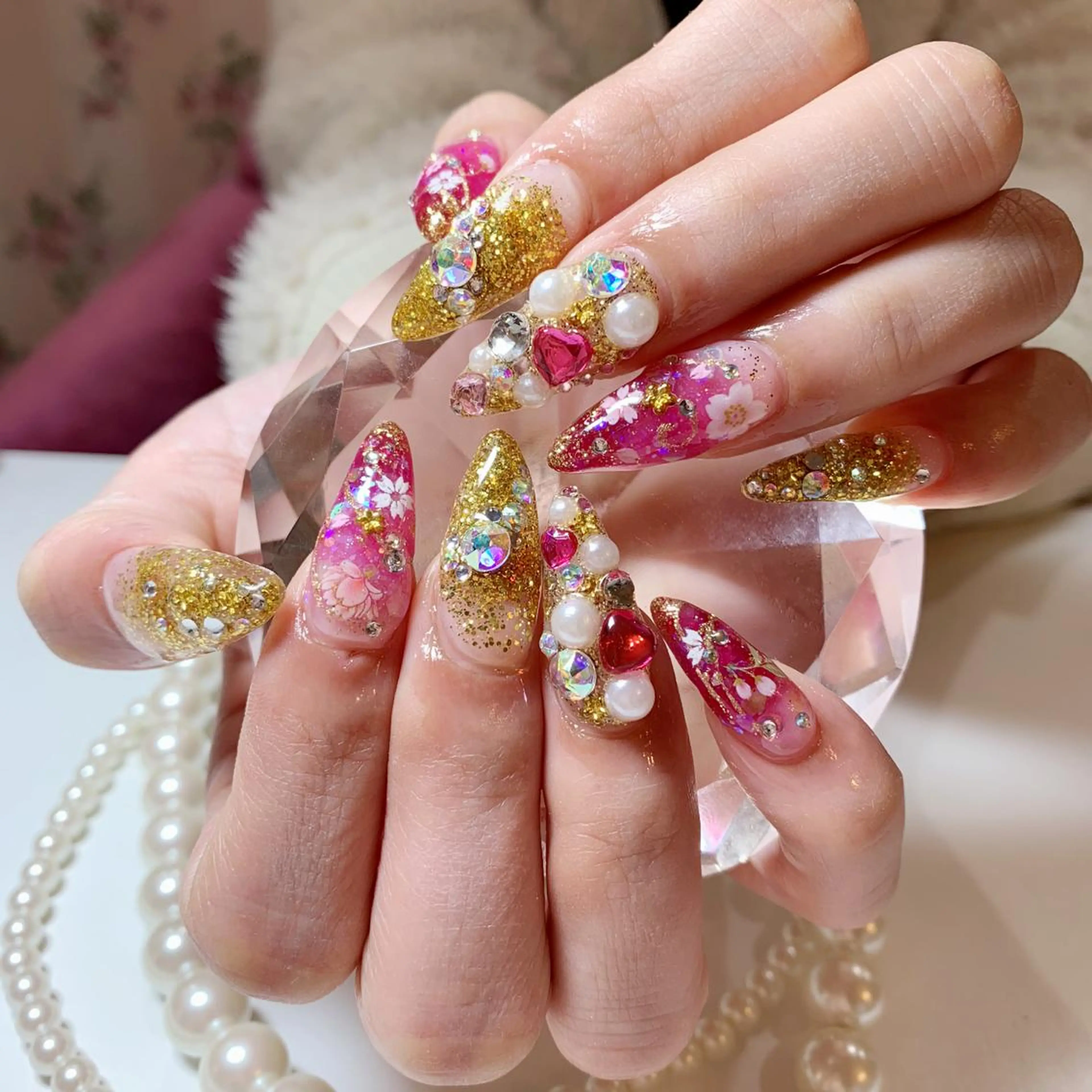 ネイル nail salon Pink Aliceのネイルデザイン