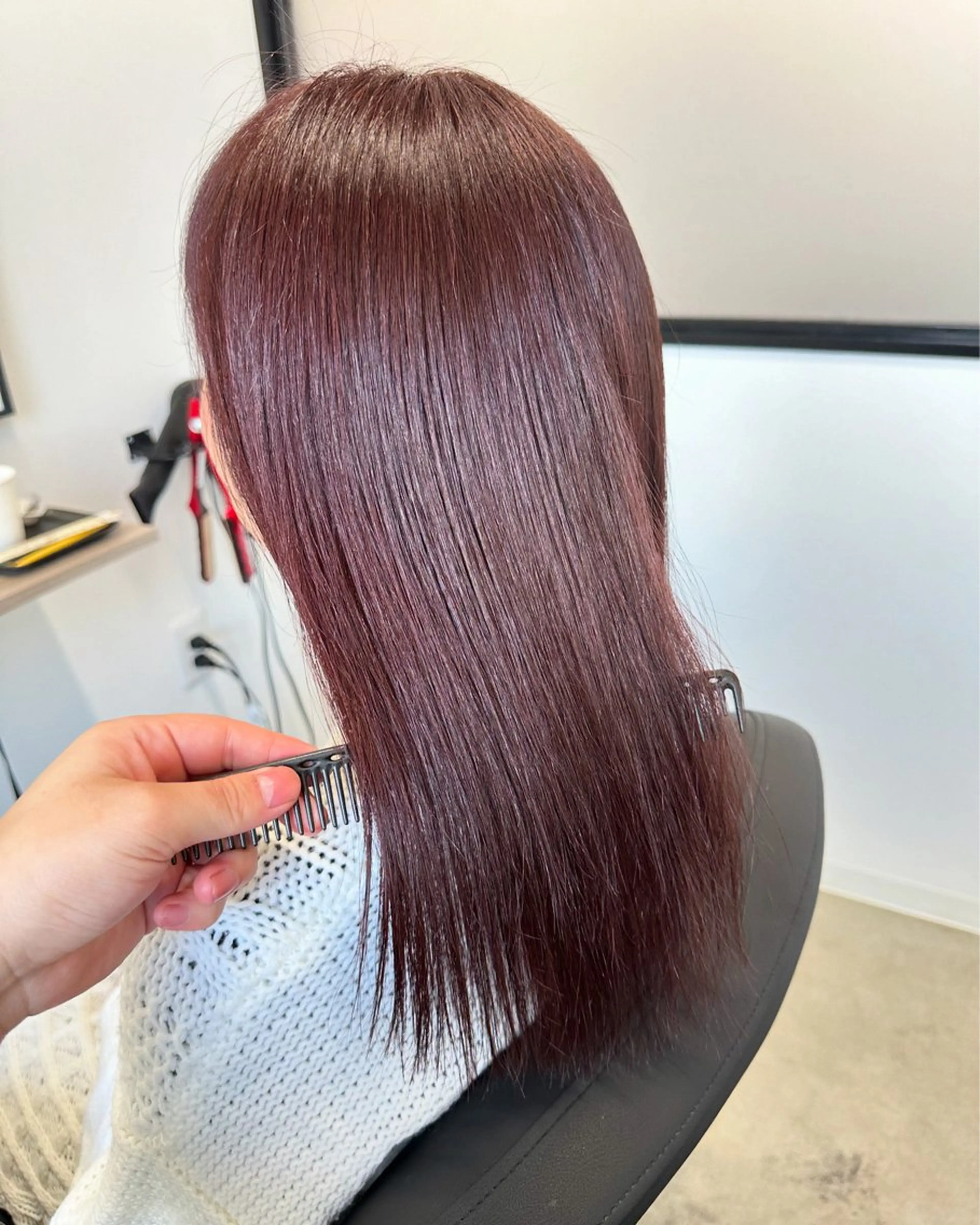 セミロング 大友 岳斗のヘアスタイル