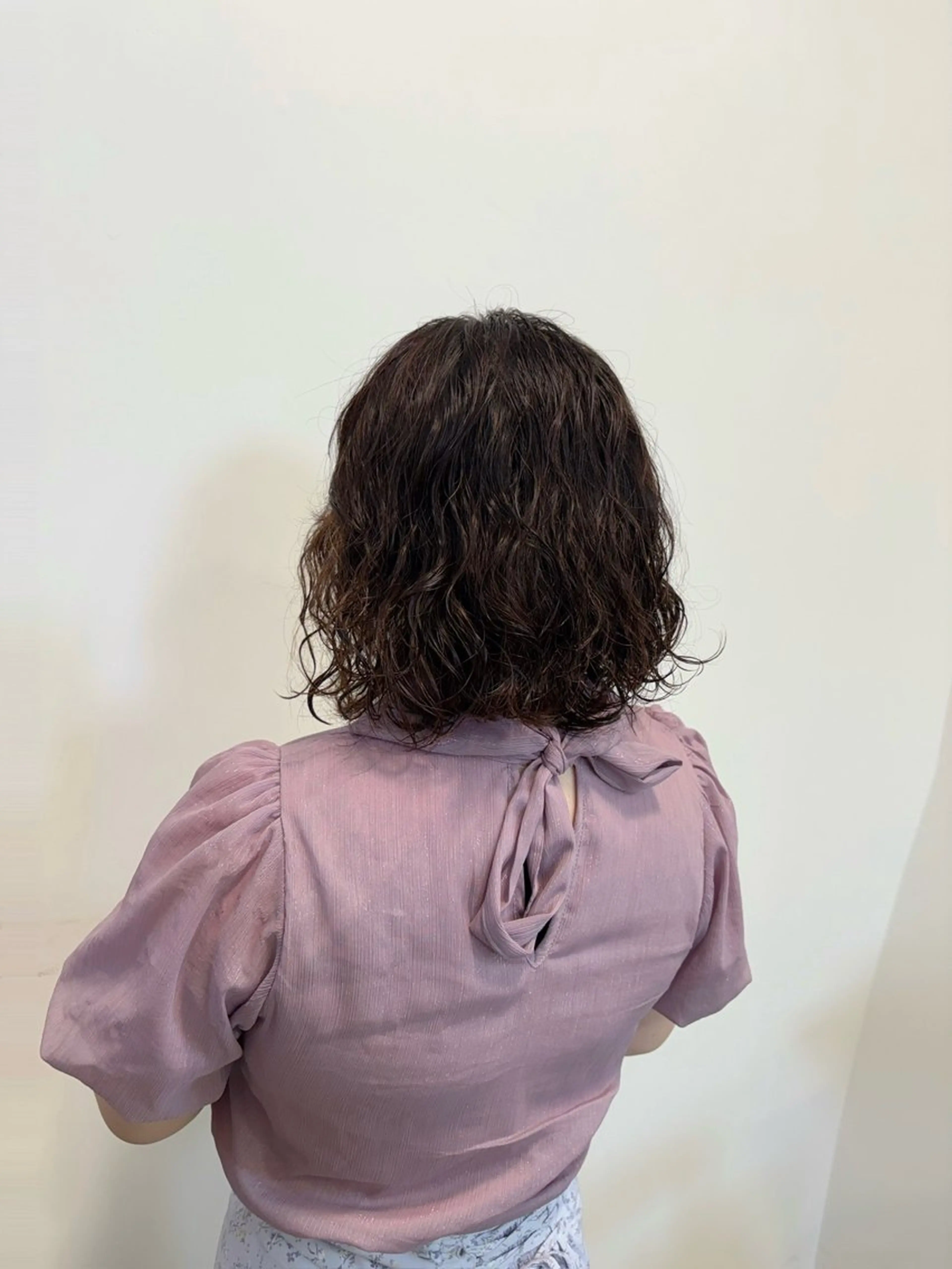 ショート パーマ ルプラボウ/豊川/ レイヤー/サクラのヘアスタイル