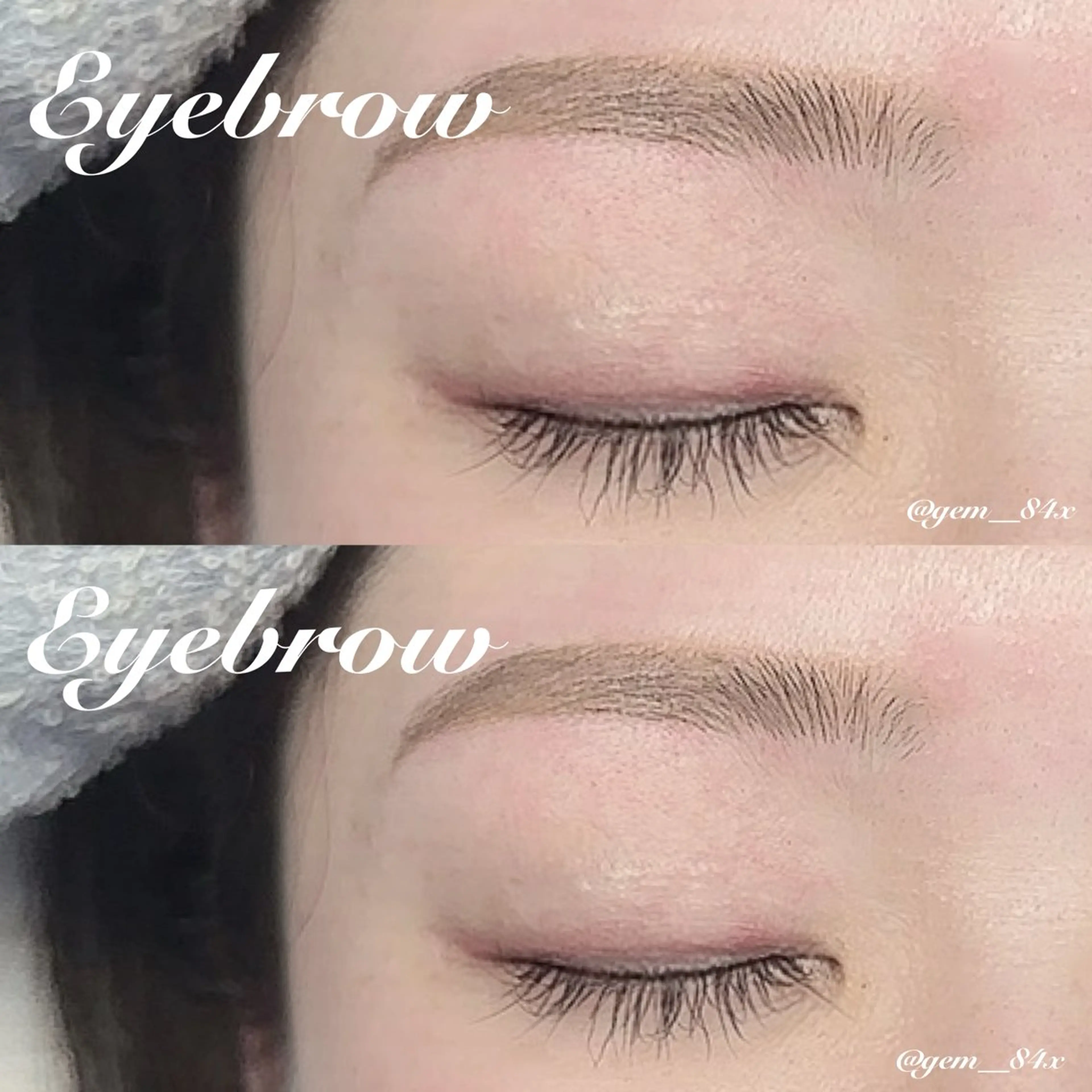 アイブロウ ワックス脱毛 eyelash salon gem.所属・gem. YAYOのマツエク・マツパデザイン