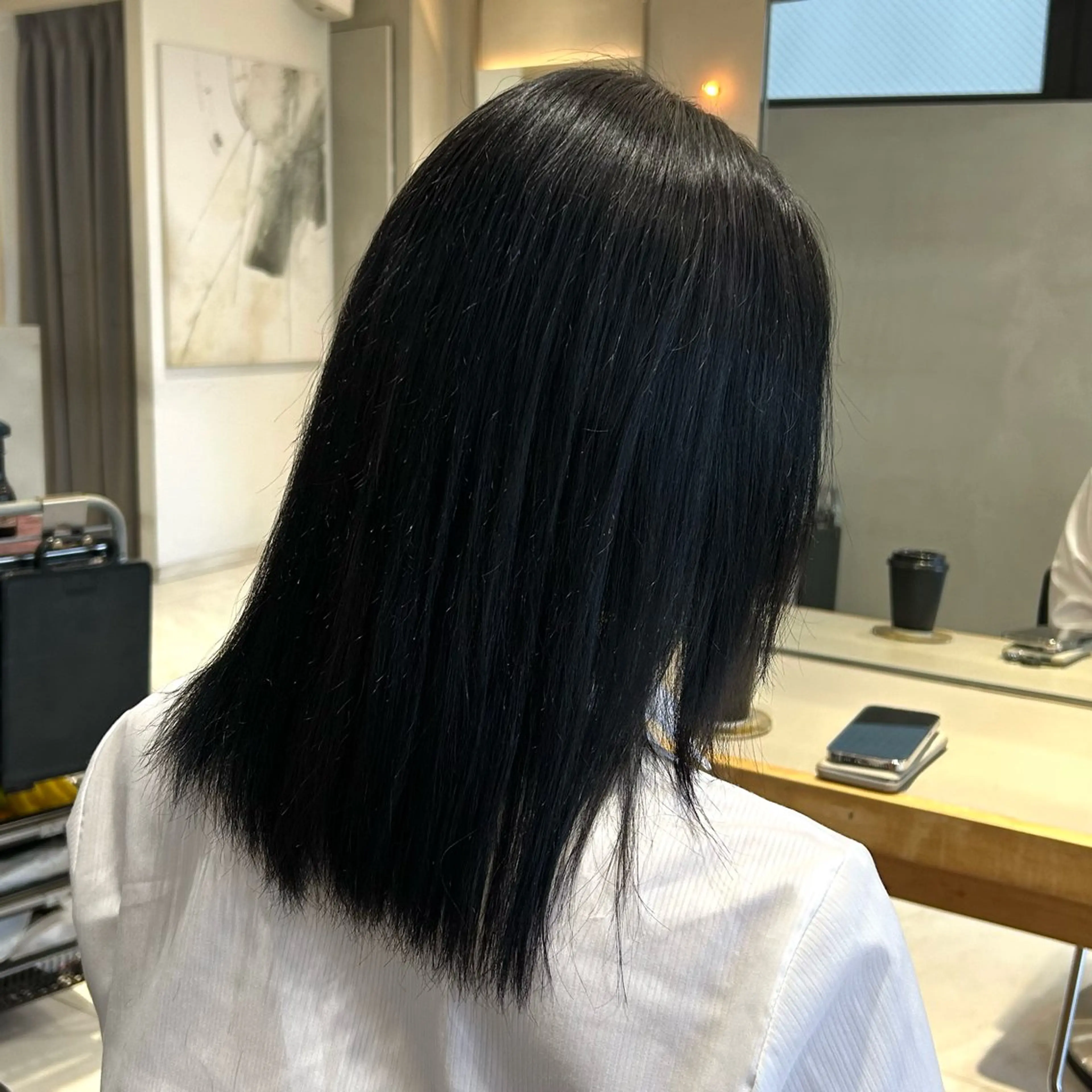 カラー カット ヘアカラー ︎︎🌟韓国艶カラー ︎🌟璃奈 (ﾘﾅ)のヘアスタイル