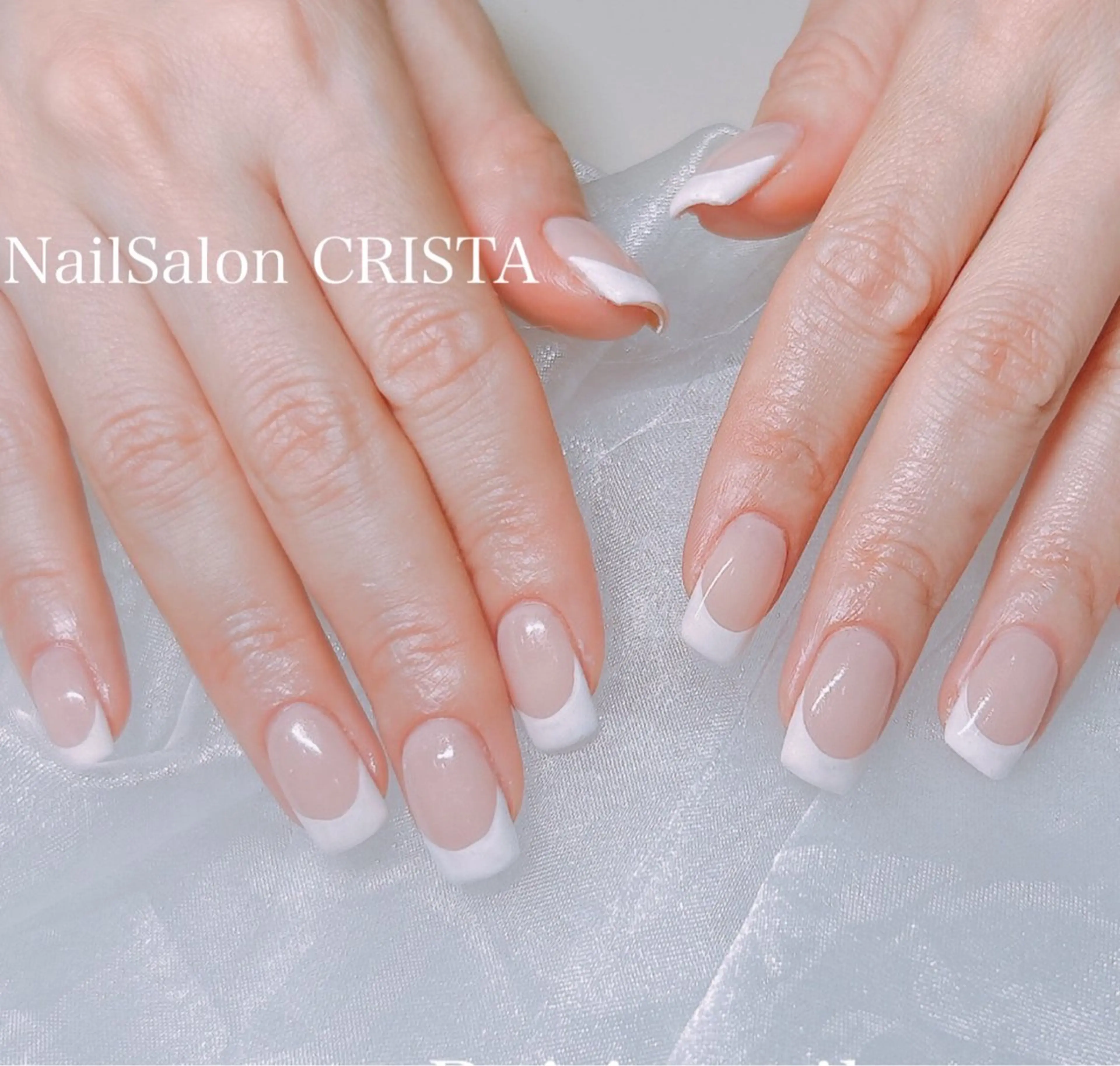 ネイル フットネイル ジェルネイル マグネットネイル オフィスネイル ワンカラーネイル NAILSALON CRISTA所属・🤍CRISTA yui🤍のネイルデザイン