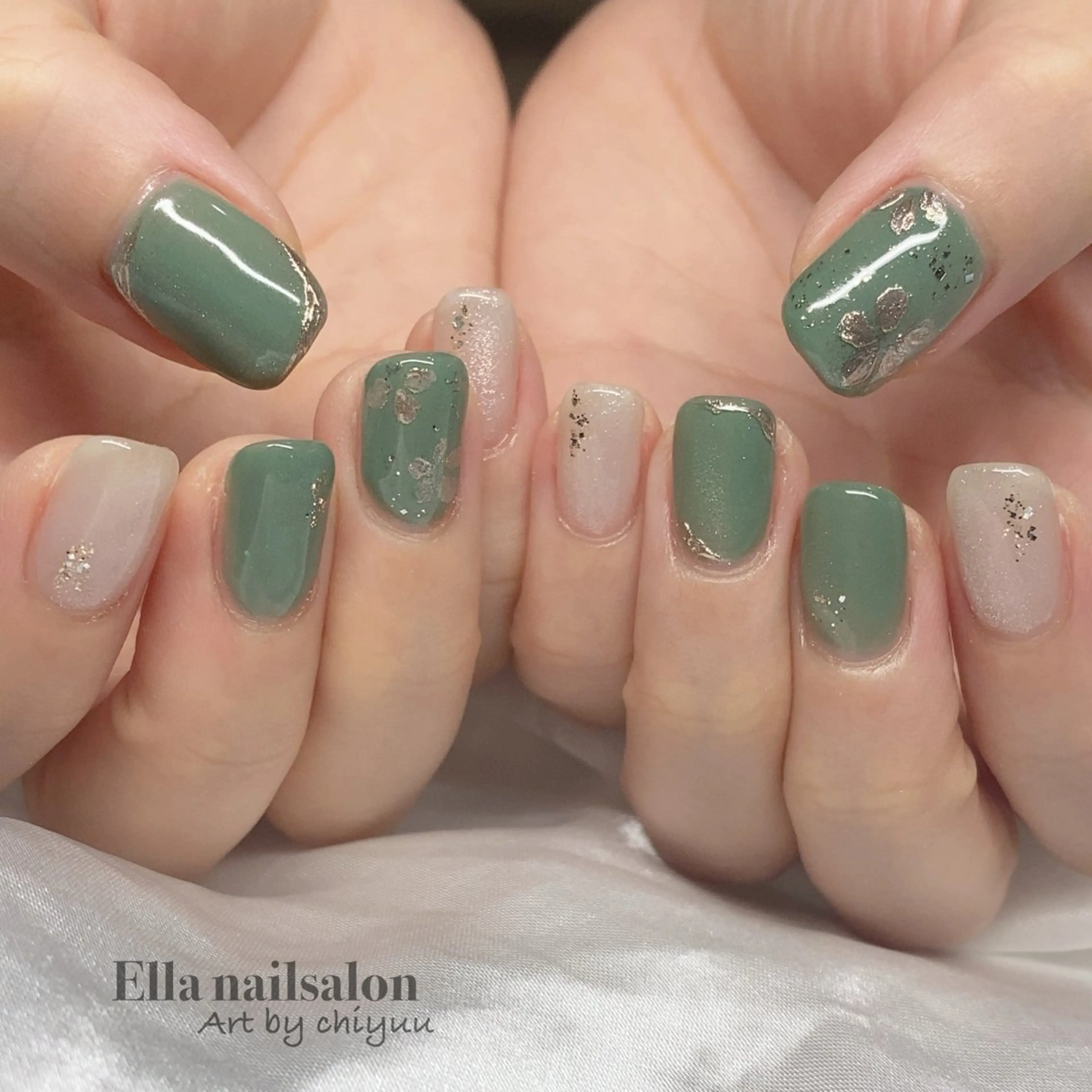 ネイル ハンドネイル フットネイル Ella nailsalon所属・Ella nail ちゆうのネイルデザイン