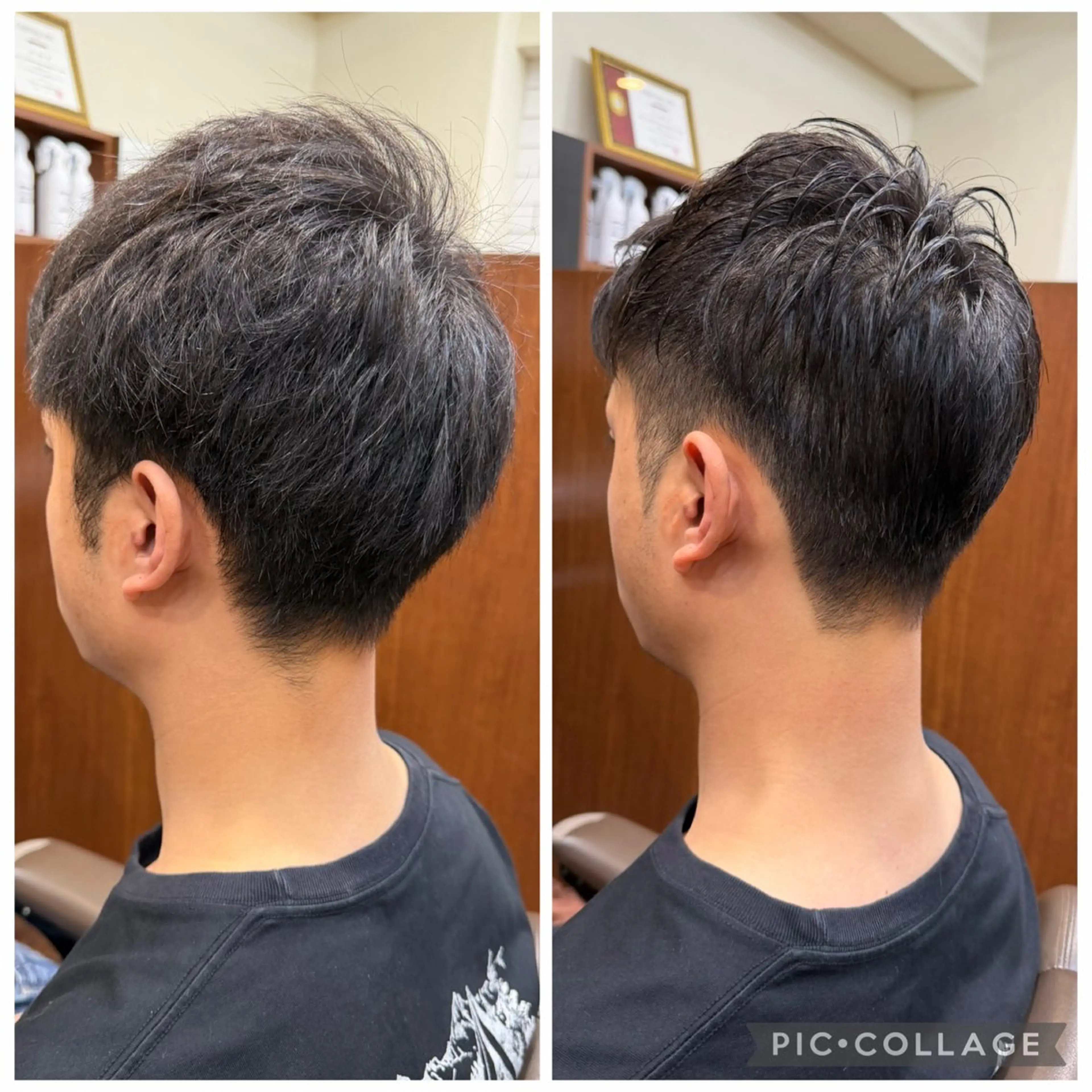 ショート メンズ 💈 中山 静香のヘアスタイル