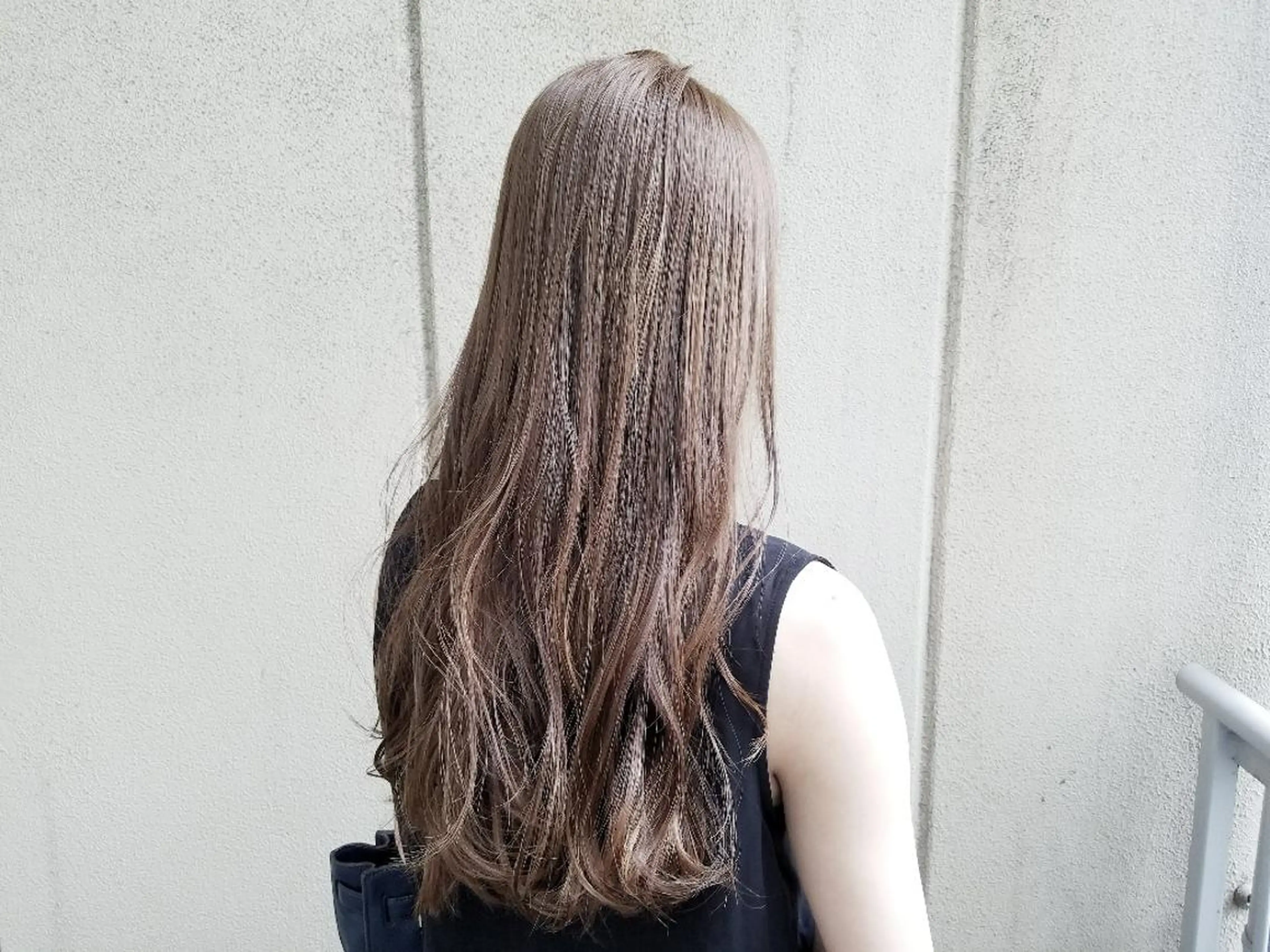 カラー ロング ベージュカラー imai /カット/パーマのヘアスタイル