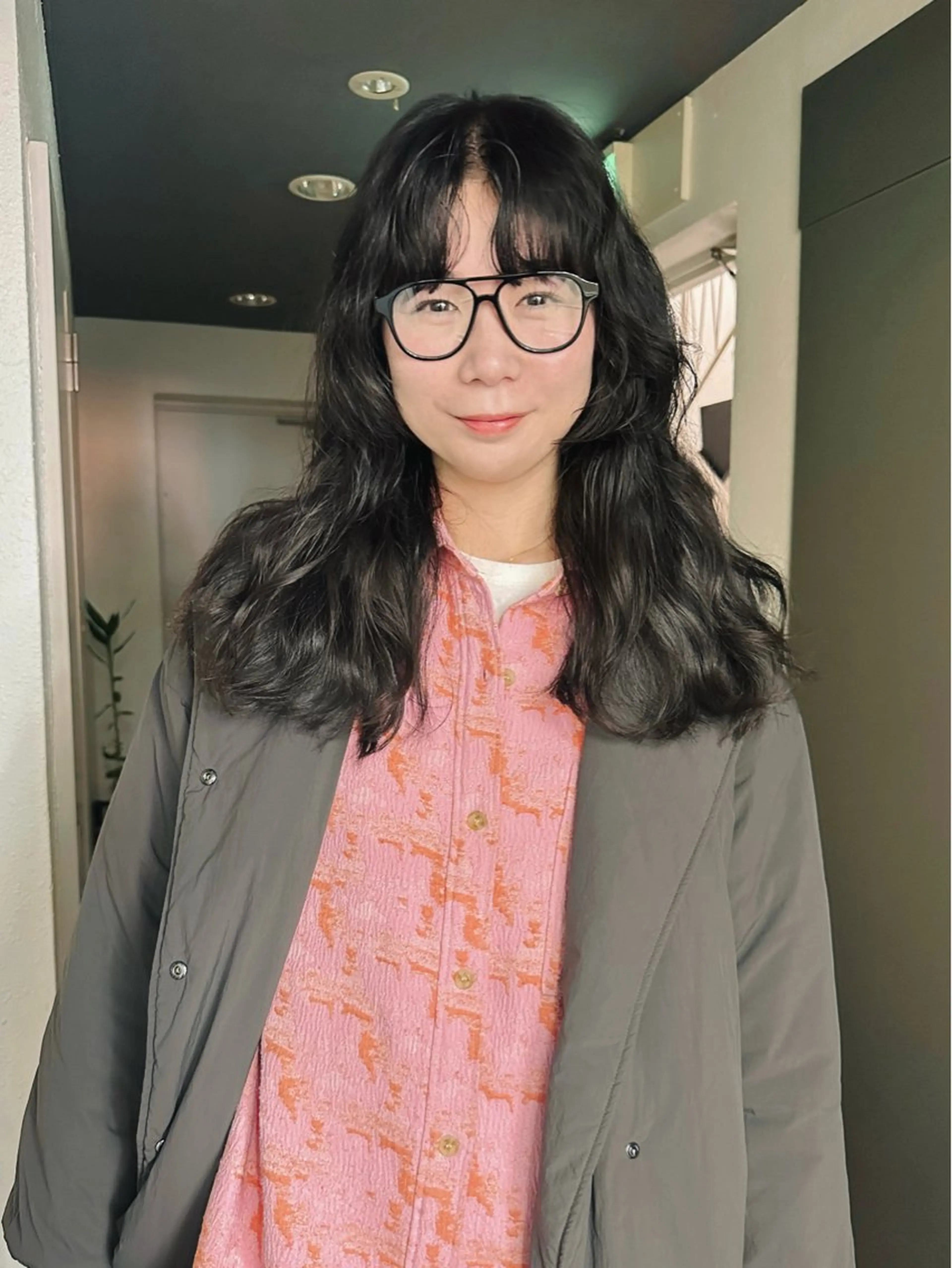 ロング パーマ カット パーマ トリートメント ボブ/レイヤー/ケア パーマ/リュウタのヘアスタイル