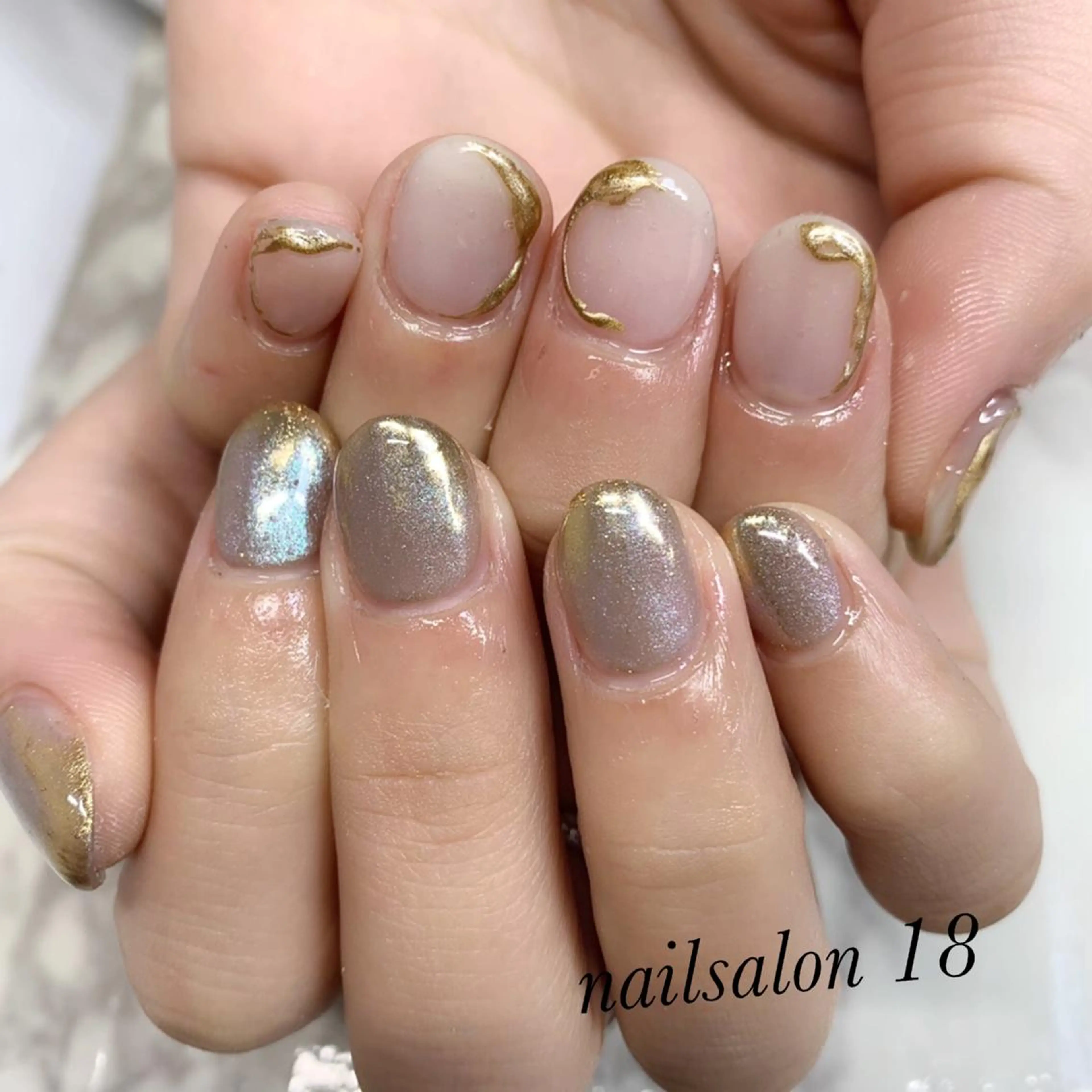 メンズ ネイル nail salon 18.のネイルデザイン