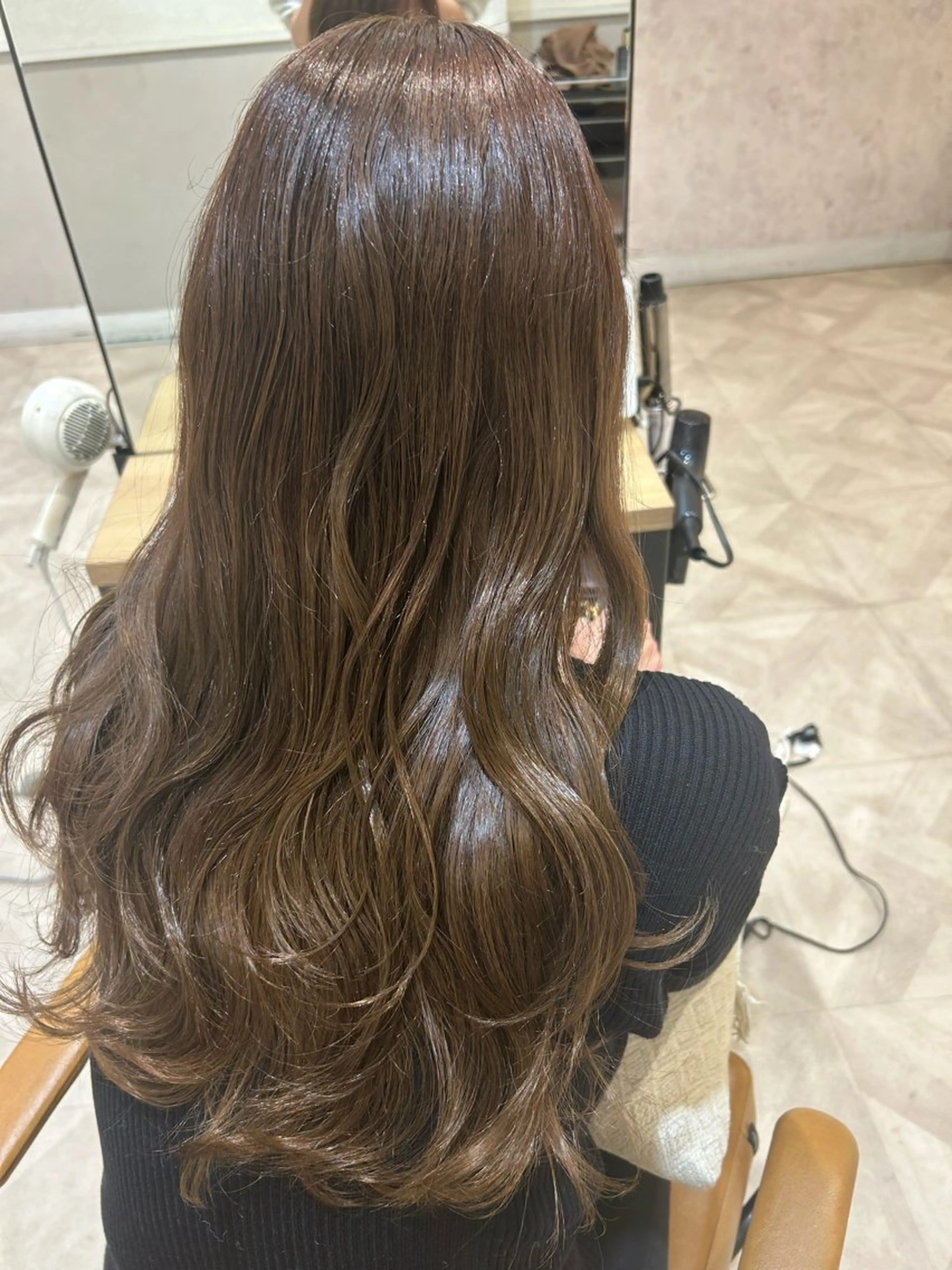 ロング La Bonheur hair Olivier北千住店【ラボヌールヘアーオリヴィエ】所属・RAN 🎀のヘアスタイル