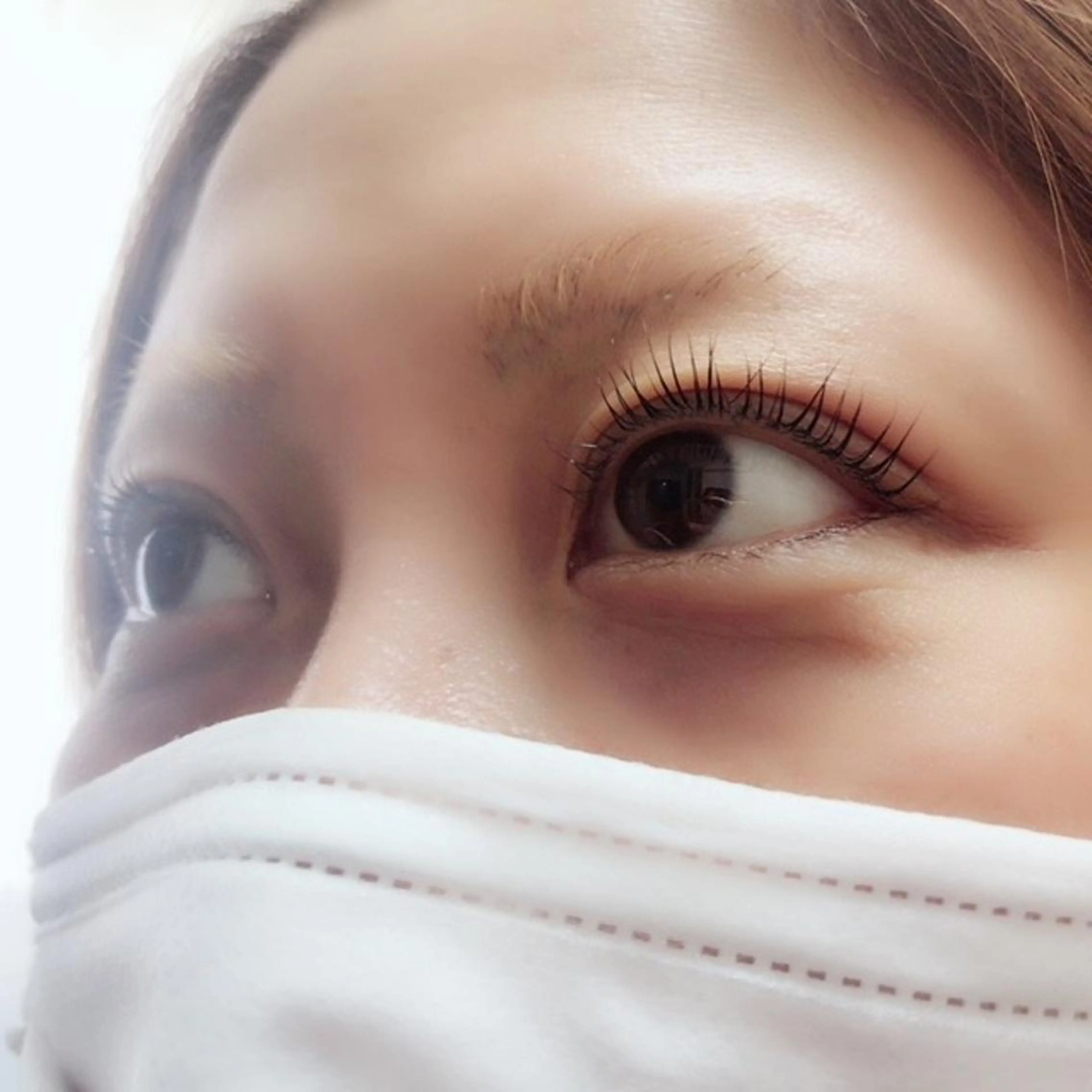 マツエク・マツパ 付け放題 フラットラッシュ ナチュラル セーブル 下まつげエクステ 吉岡 ゆうなのマツエク・マツパデザイン