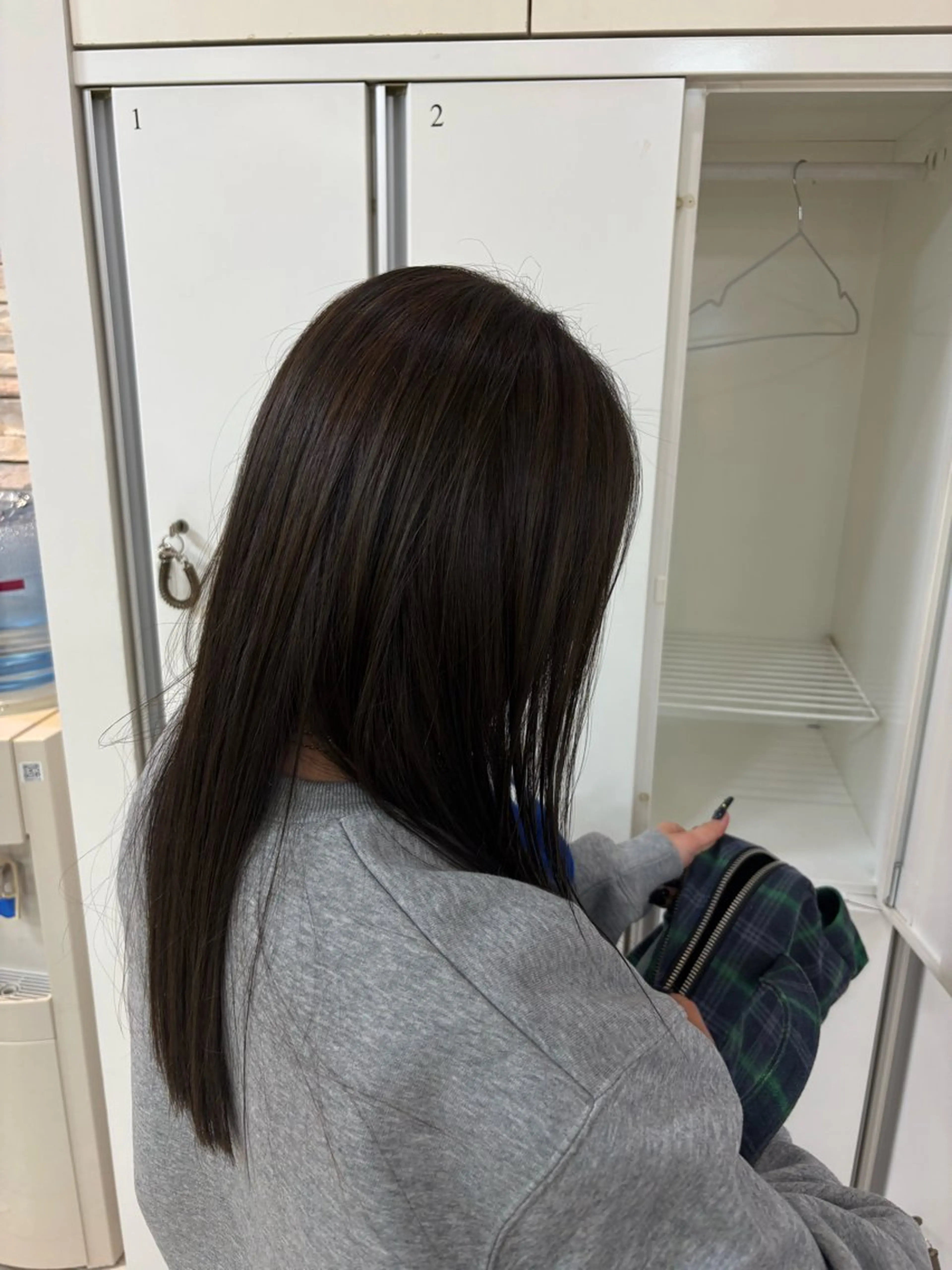 セミロング カラー CREA渋沢 モデル募集🌺アイナのヘアスタイル