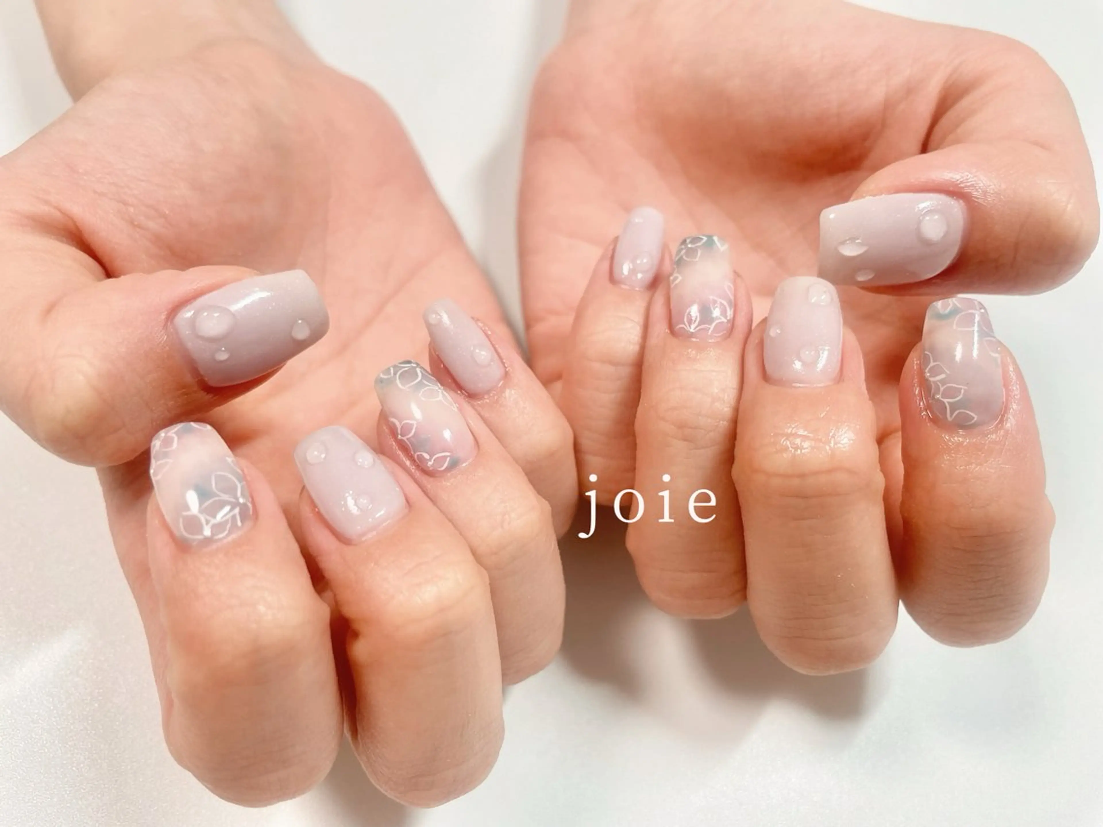 ネイル キラキラネイル ニュアンスネイル ぷっくりネイル Nailist Mikuのネイルデザイン