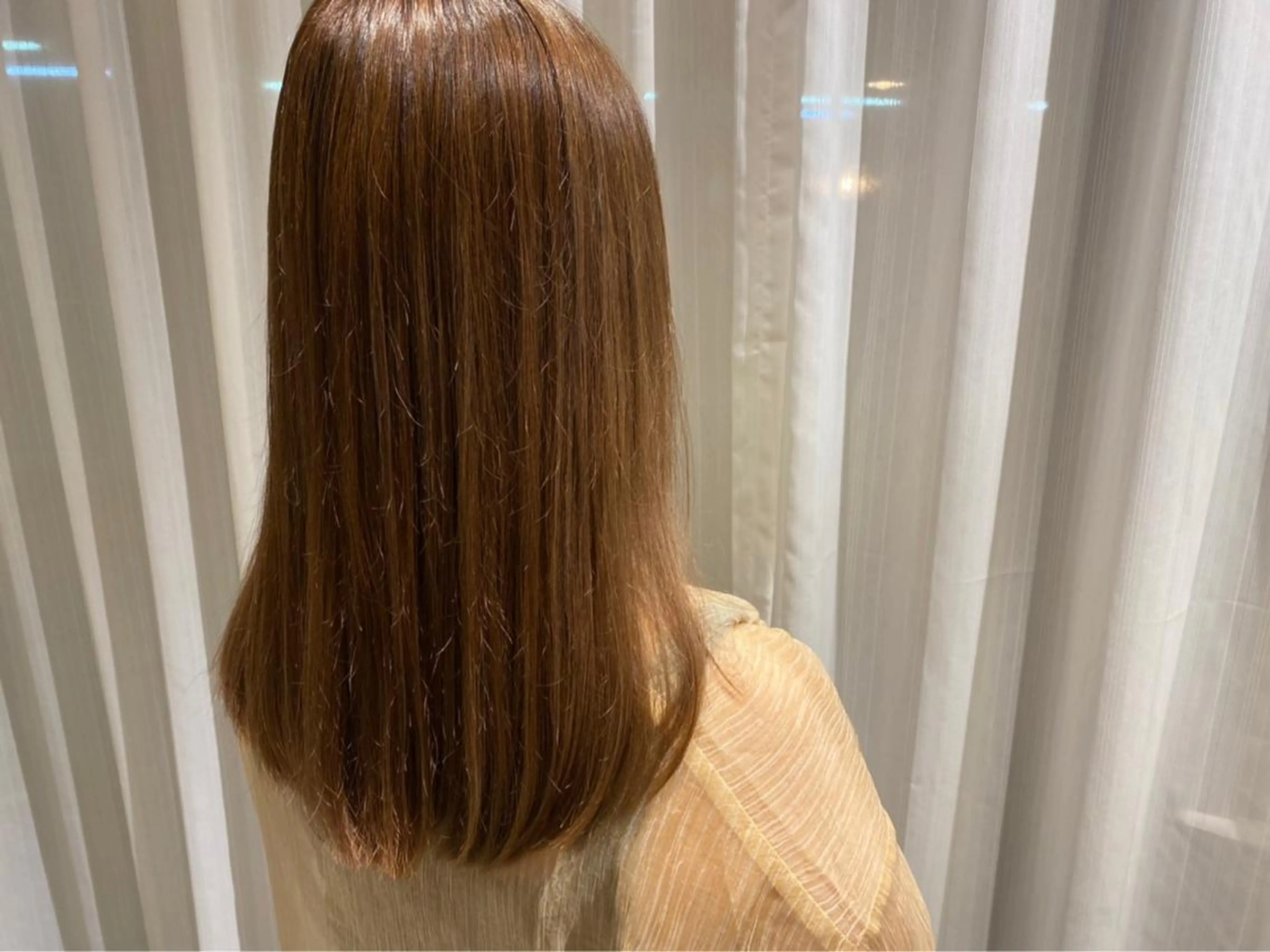 セミロング よしのり genieeのヘアスタイル