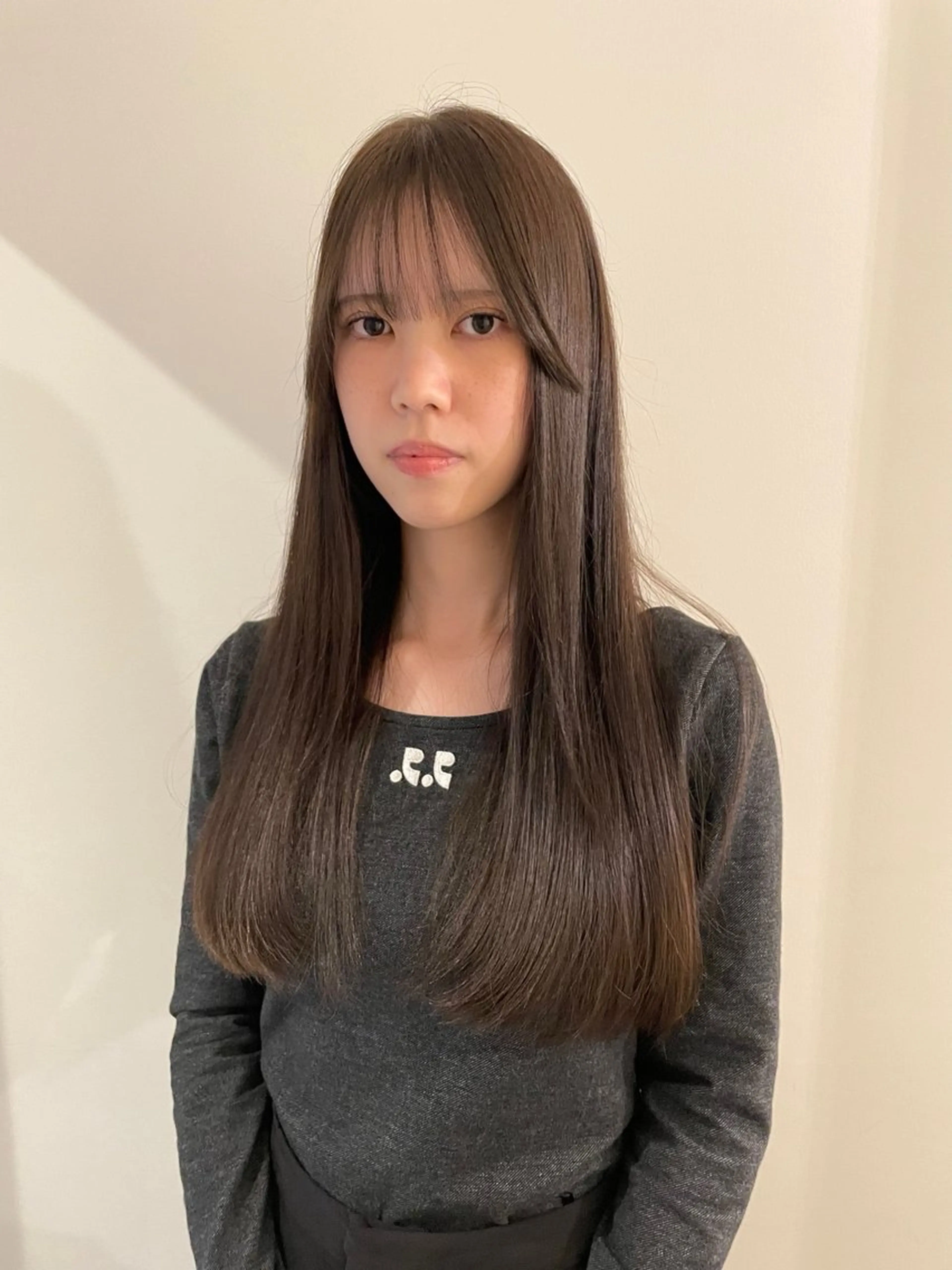 ロング カラー ヘアカラー 渋谷 留菜のヘアスタイル