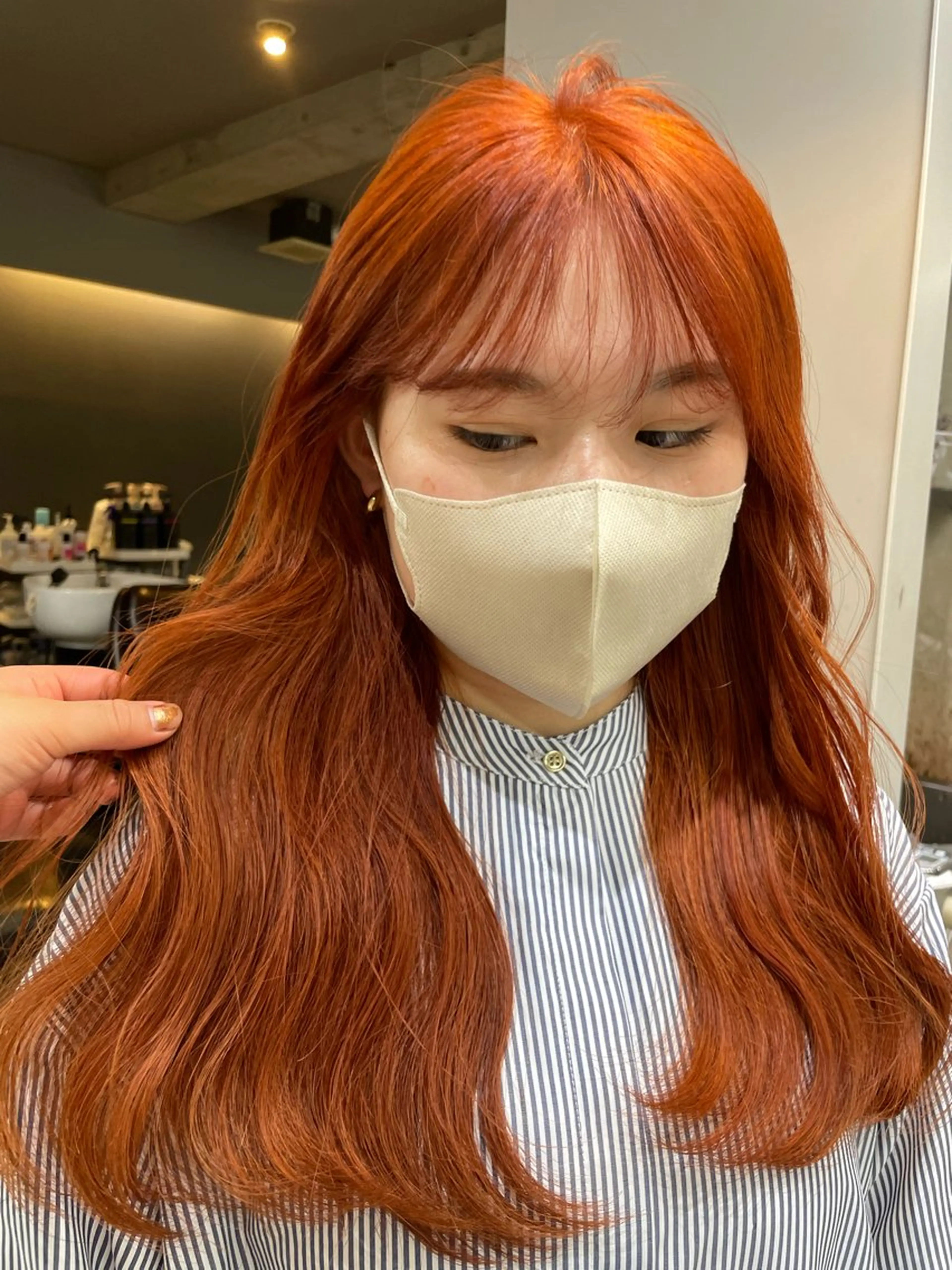 カラー 田代 さつきのヘアスタイル