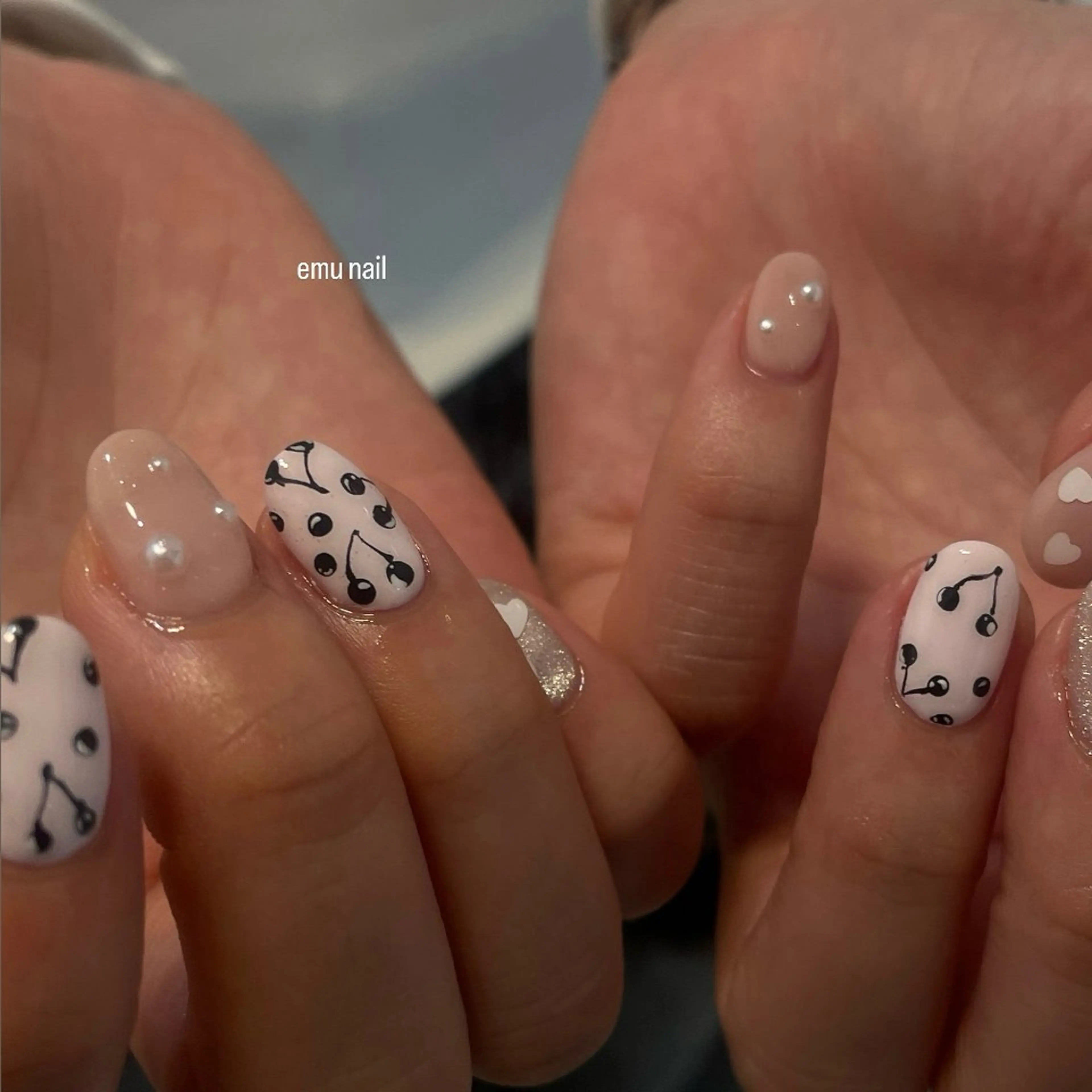 ネイル ハンドネイル emu nail Rukaのネイルデザイン