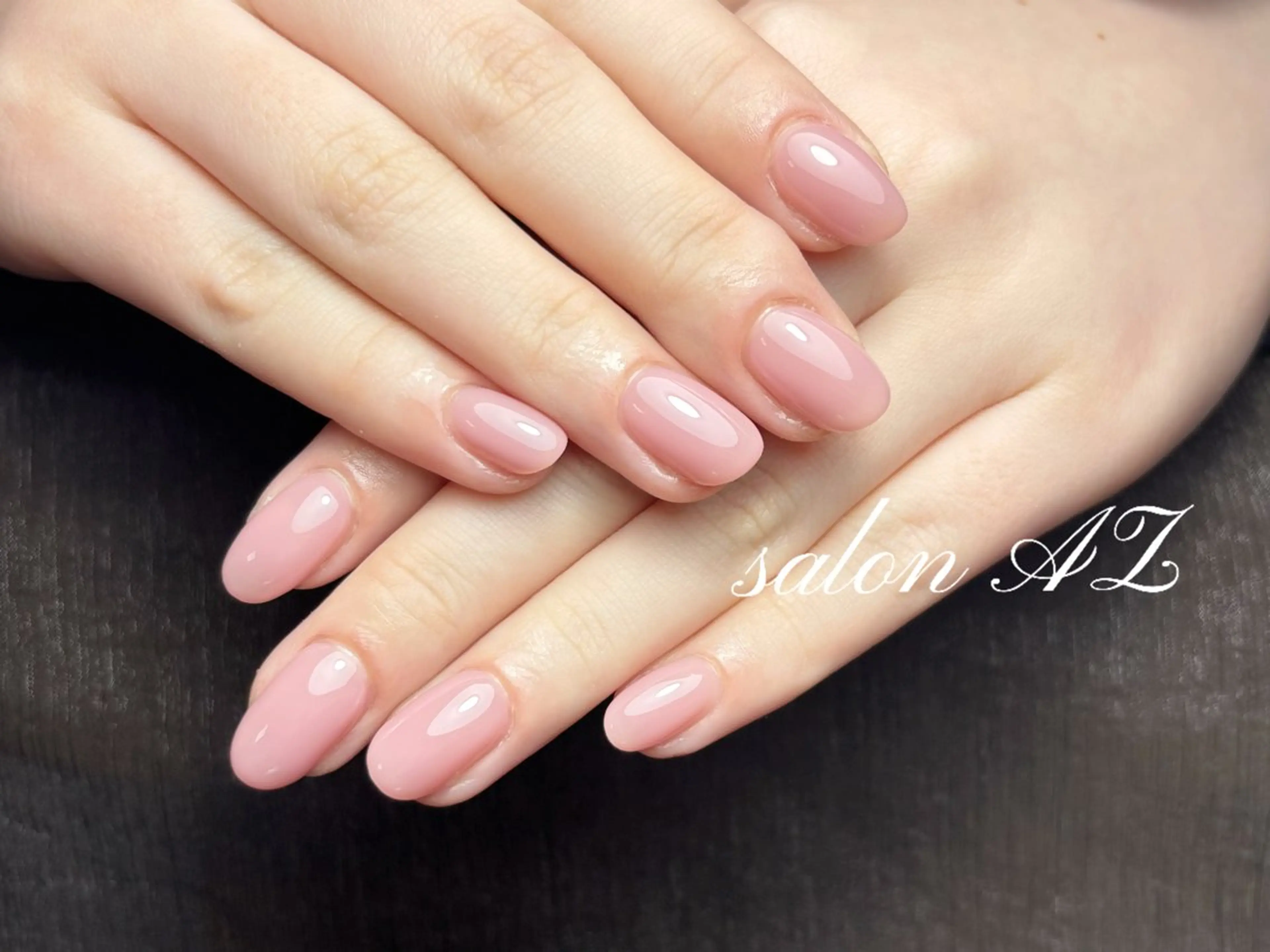 ネイル 桜ネイル 長さ出し フットネイル フレンチネイル ジェルネイル salon AZのネイルデザイン