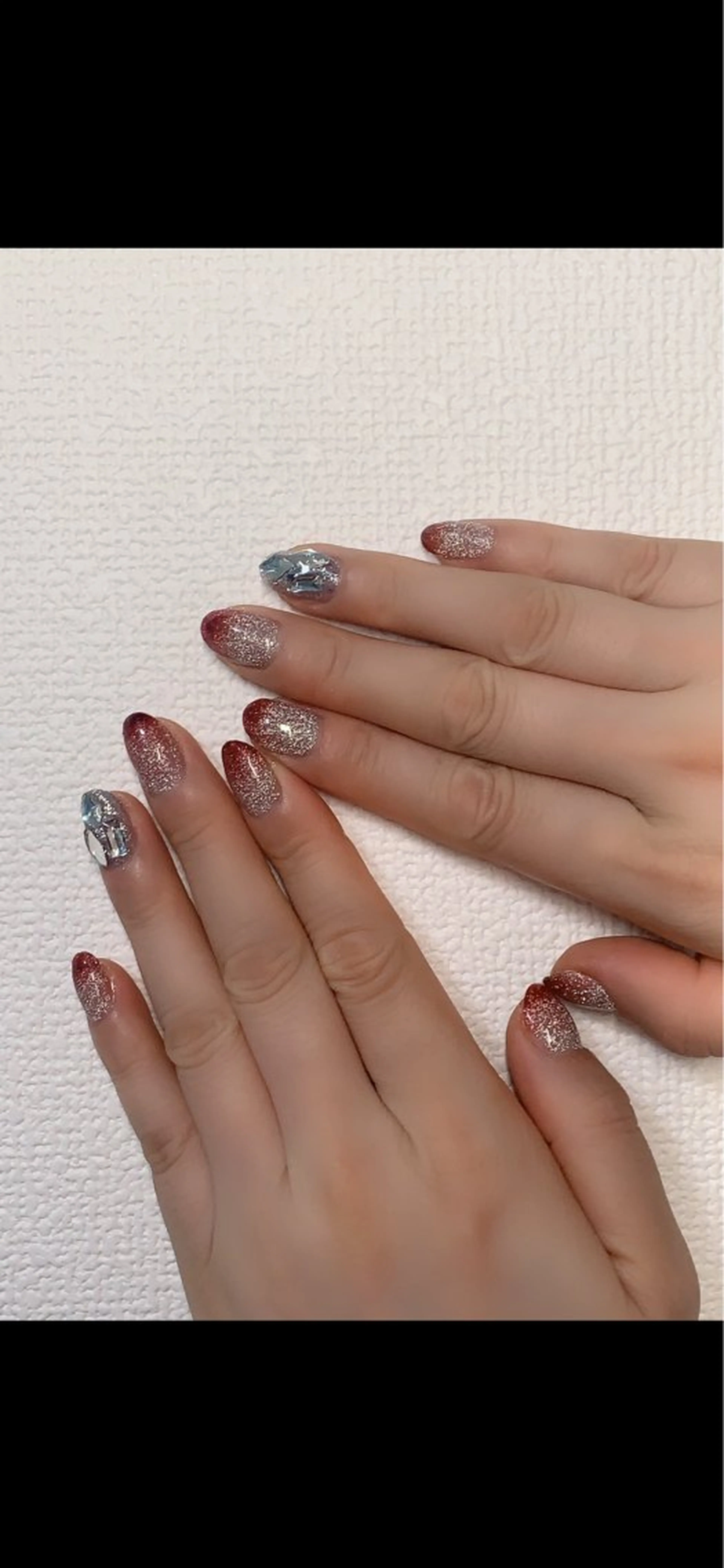 ネイル フラッシュネイル キラキラネイル 夏ネイル Cute Tips nailのネイルデザイン