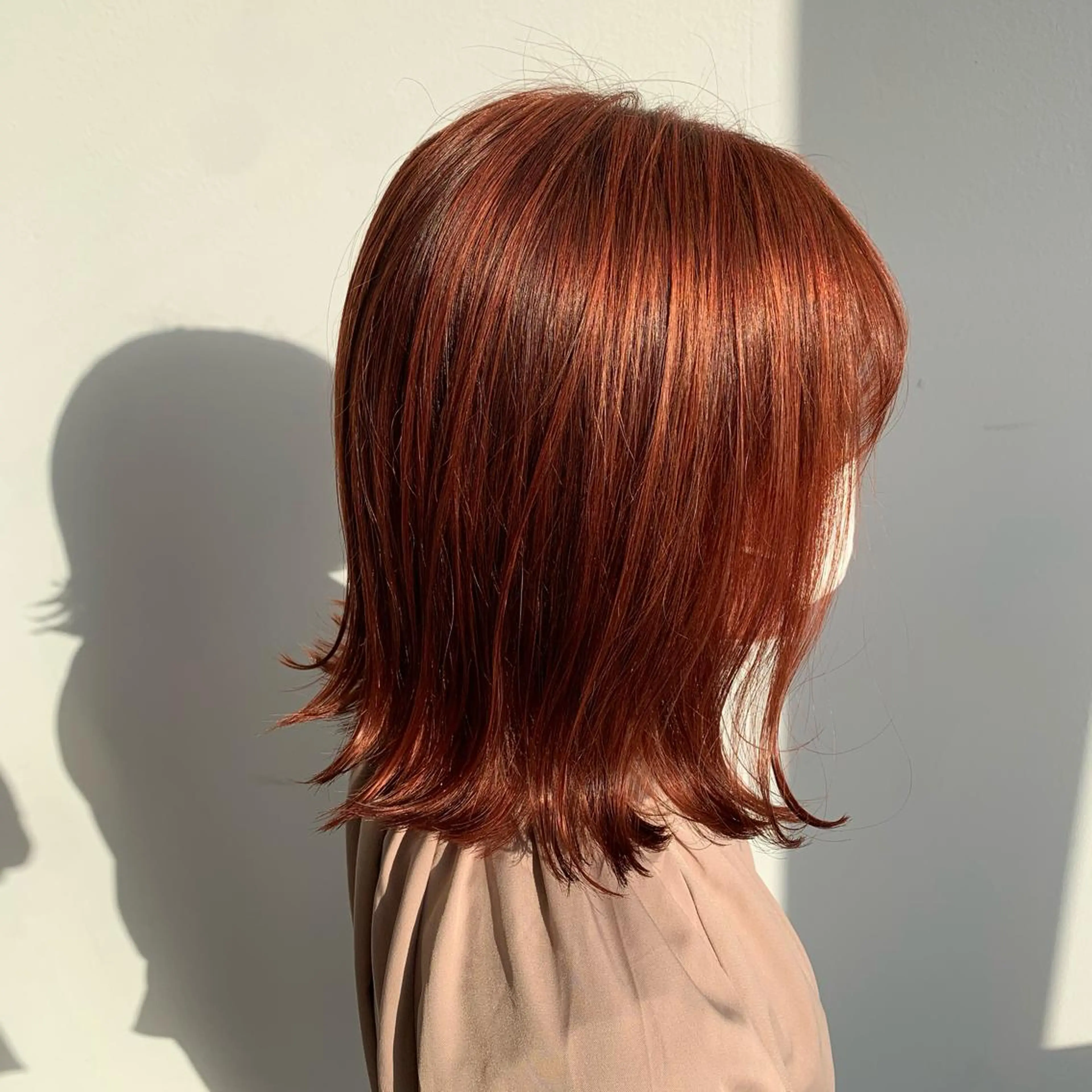 ミディアム カラー 似合わせスタイル 岡田勇哉のヘアスタイル