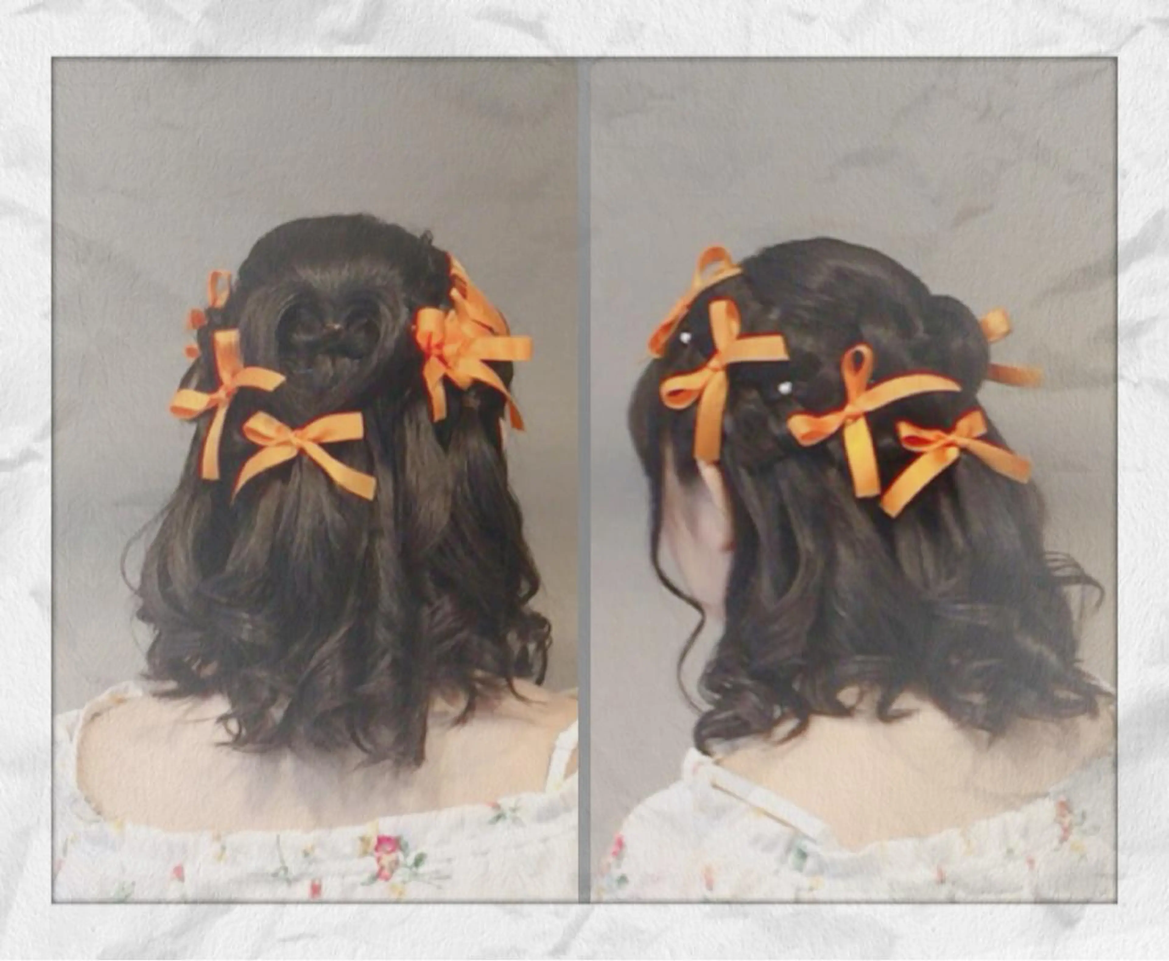 セミロング ヘアアレンジ ヘアセット ヘアセット/着付け 𓇼 松本 夏美𓇼のヘアスタイル