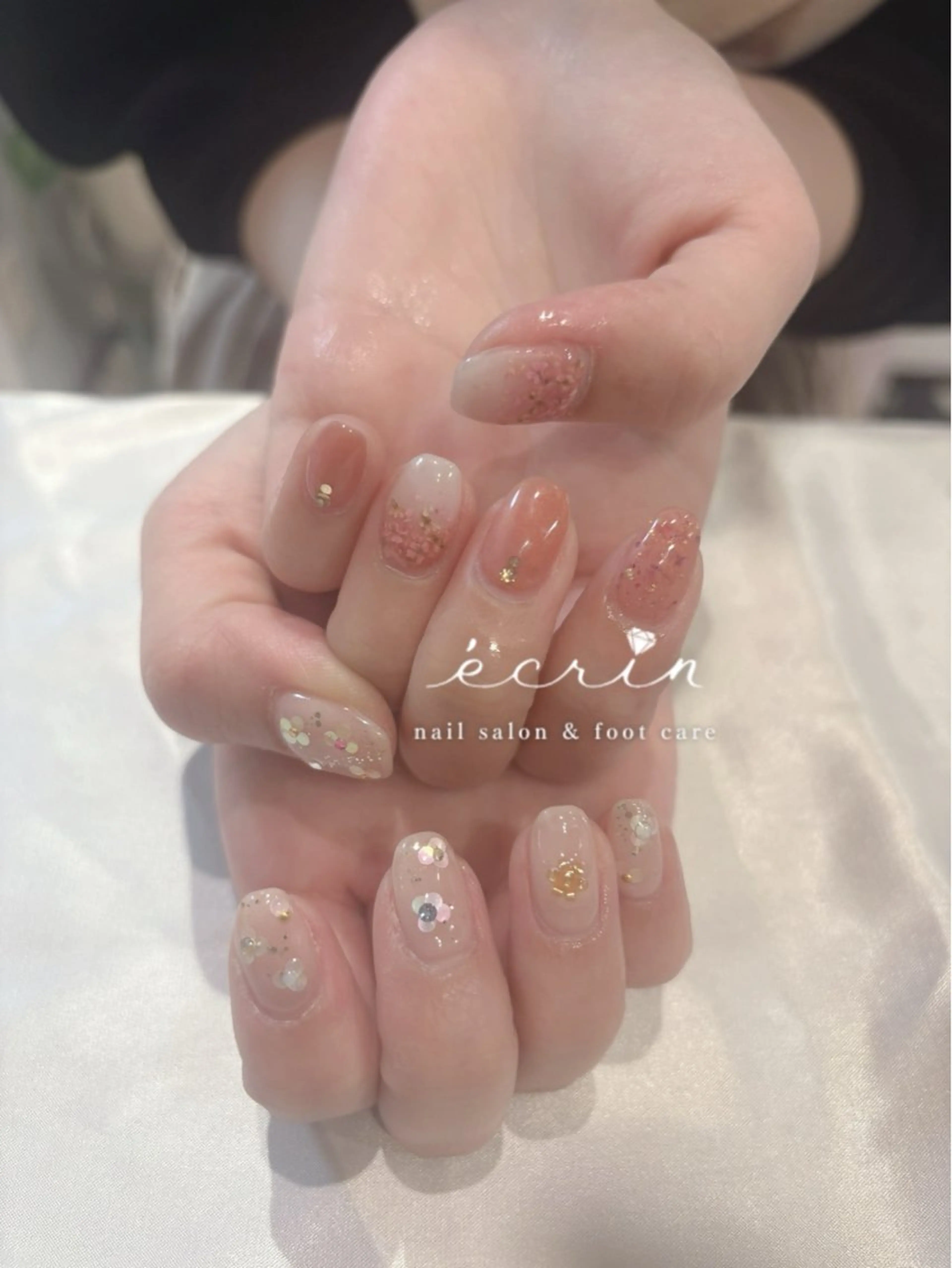 ネイル ecrin エクラン Haruka🌼のネイルデザイン