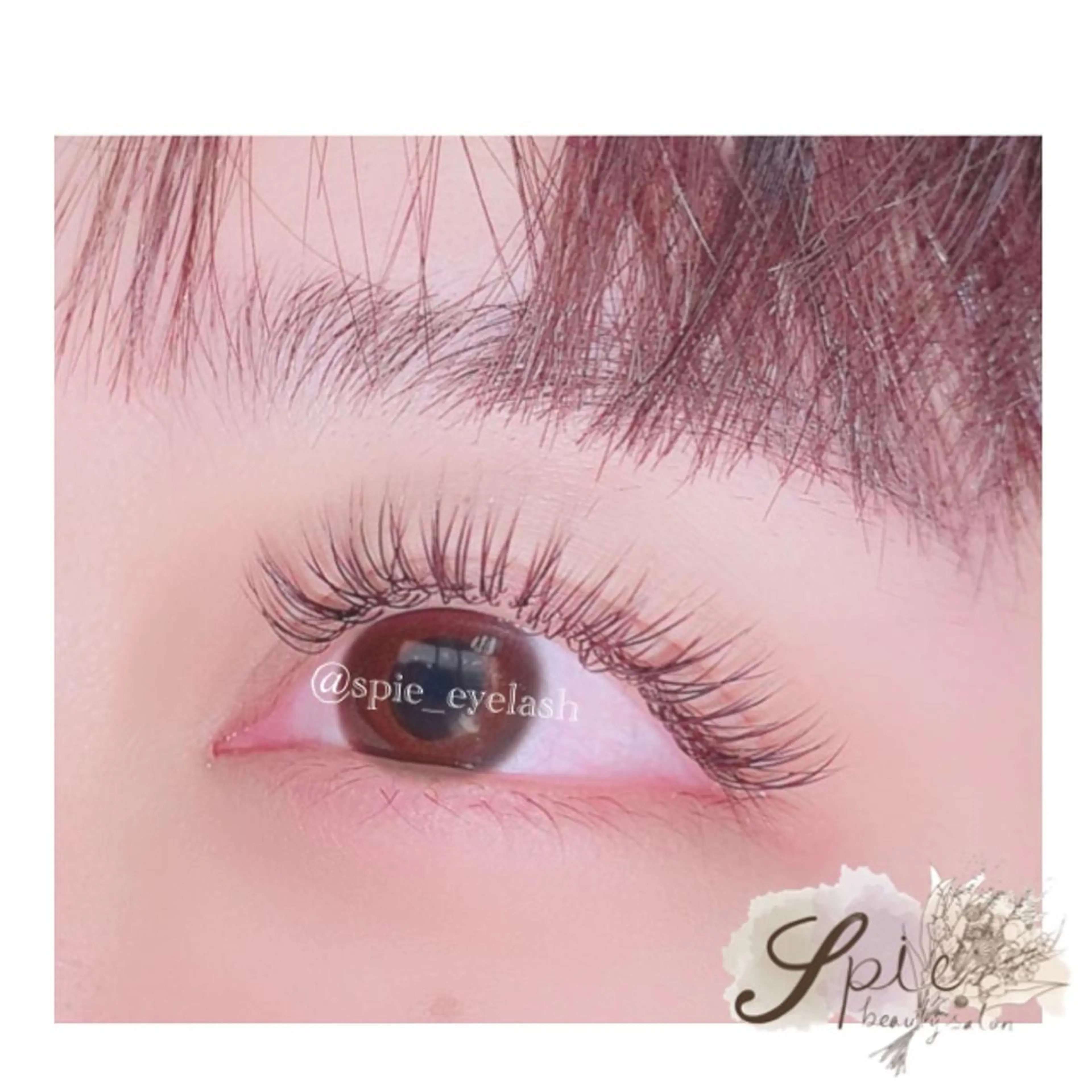 マツエク・マツパ フラットラッシュ Eyelist nakaseのマツエク・マツパデザイン