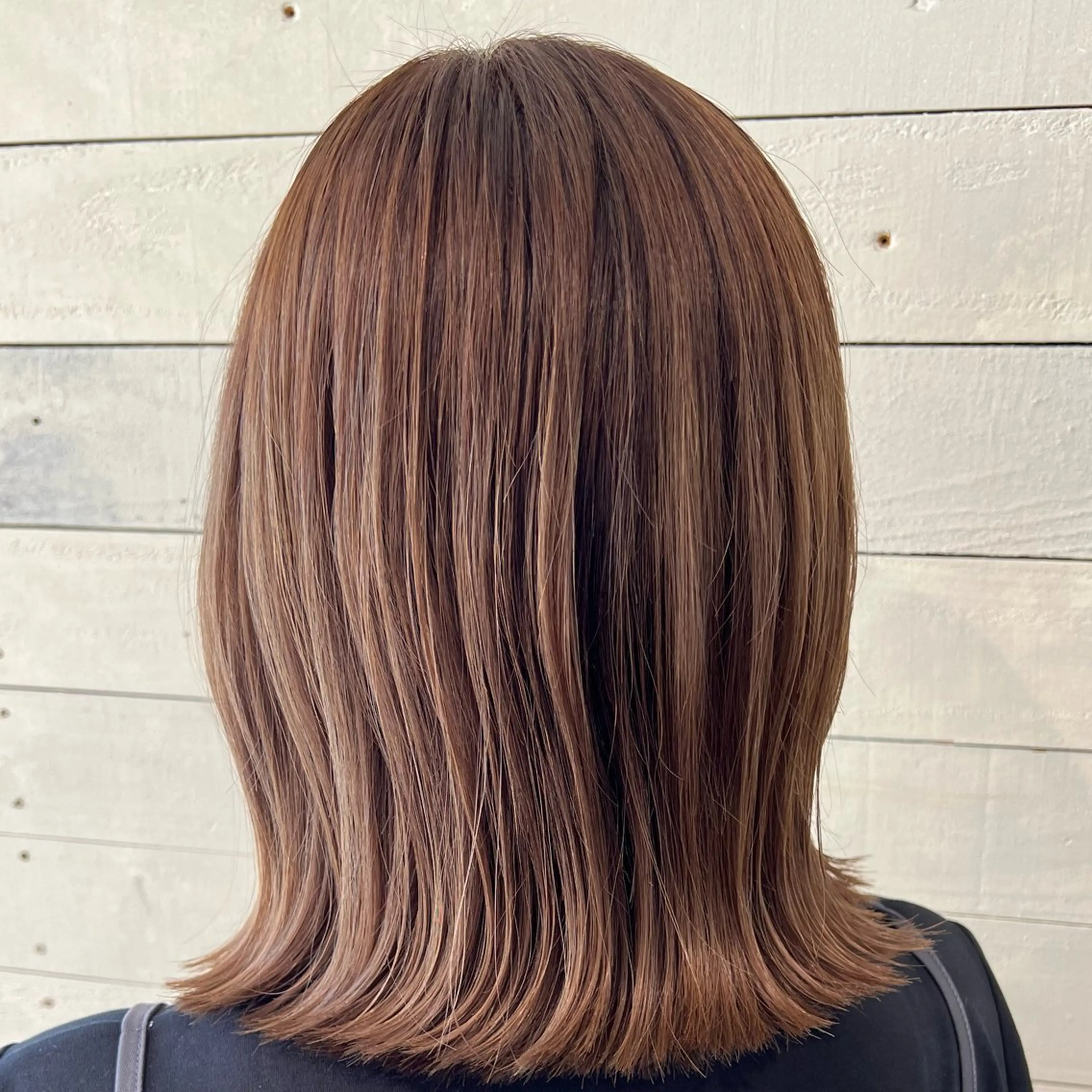 ミディアム 🇰🇷韓国風レイヤ ー🇰🇷の達人🔥のヘアスタイル