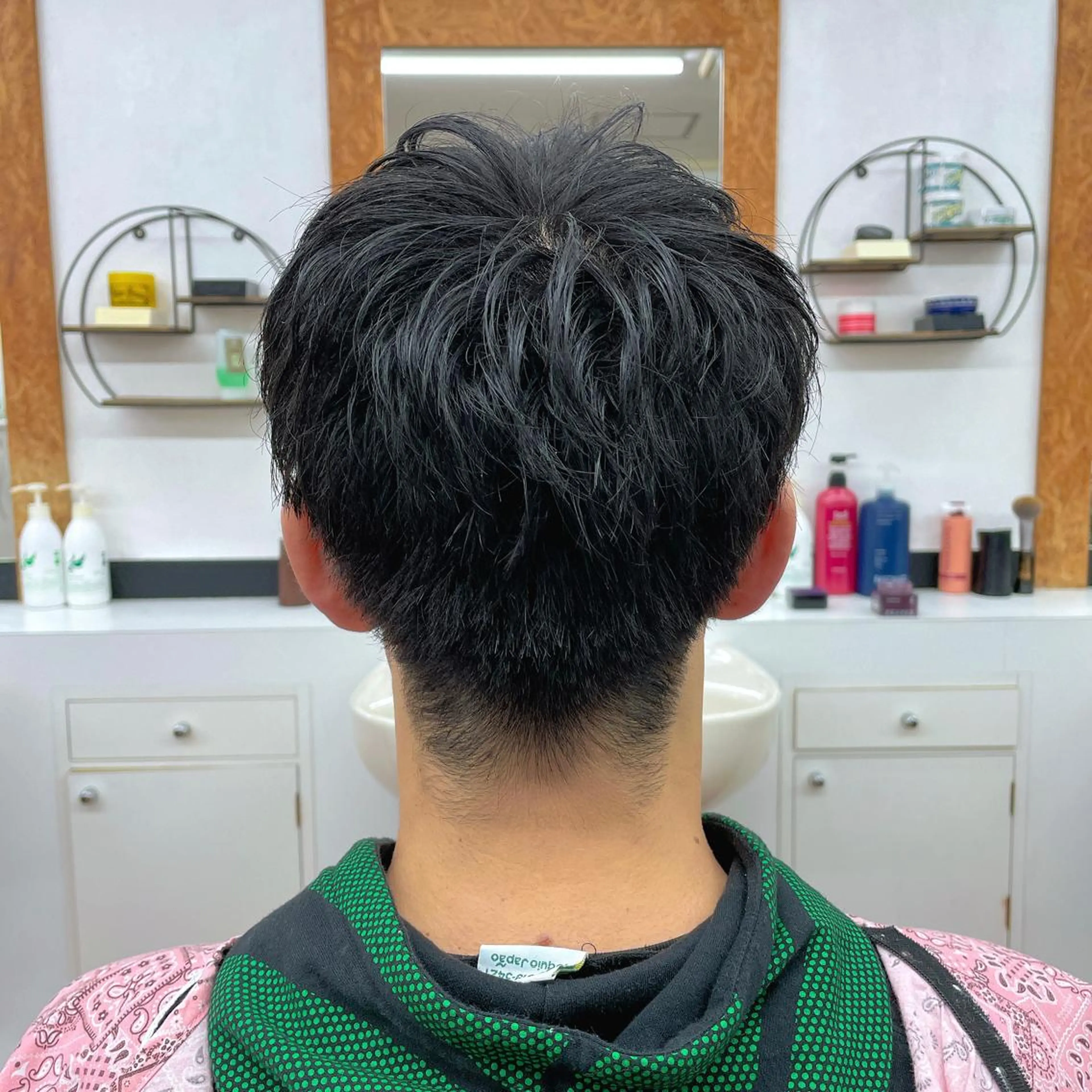 ショート メンズ カット レオン所属・本橋 琴実のヘアスタイル