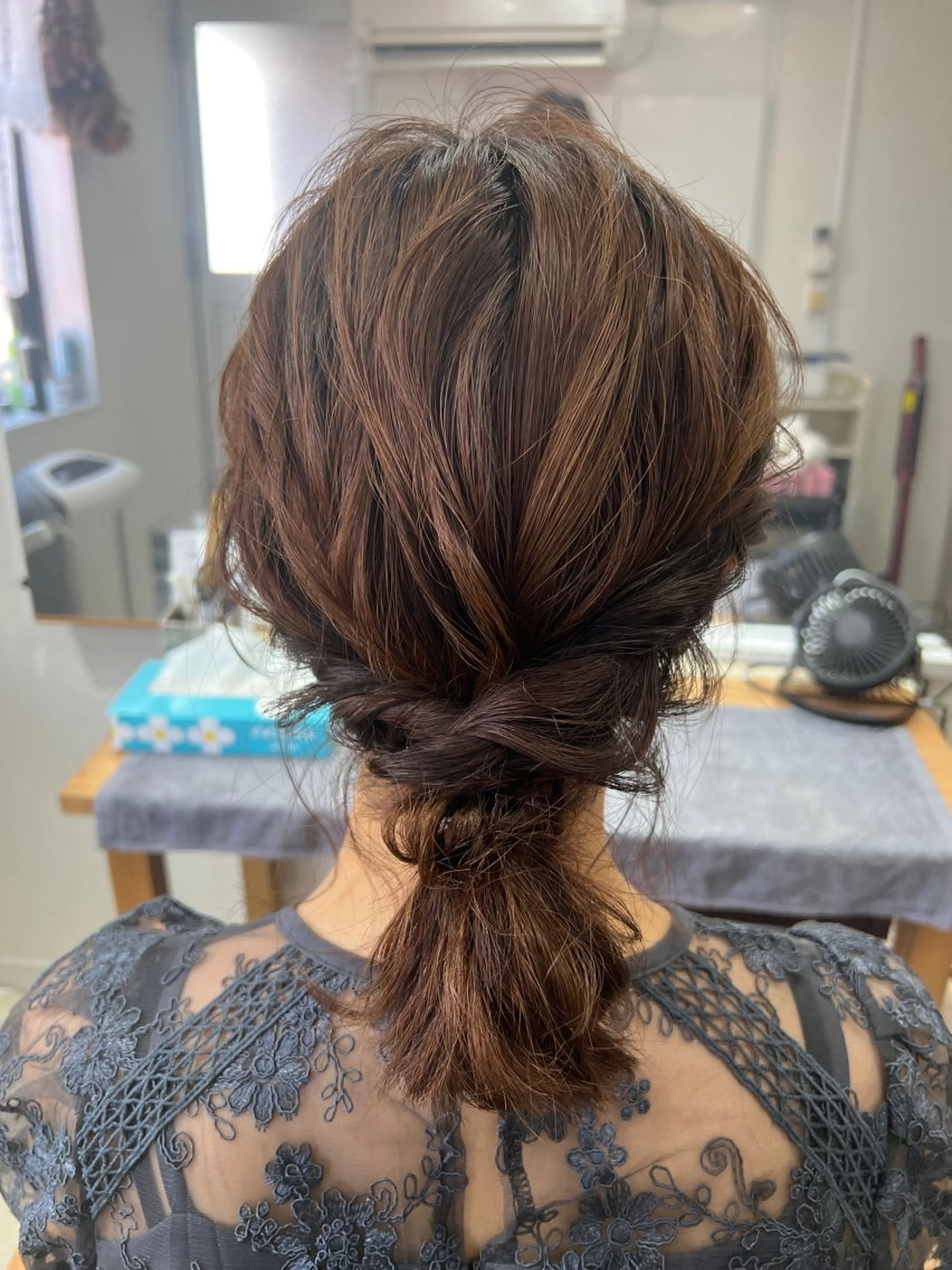 ミディアム 山室 敬義のヘアスタイル