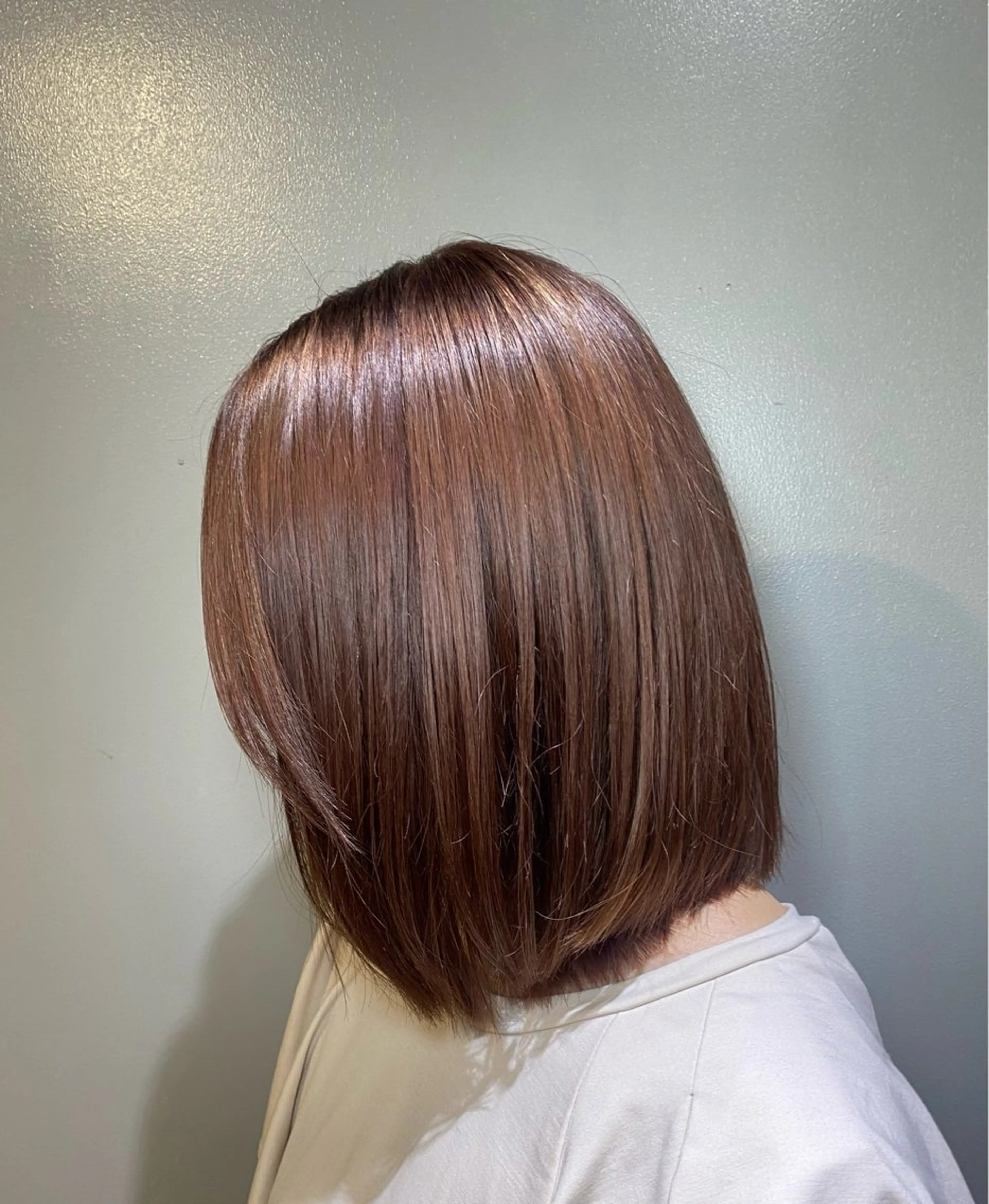 ミディアム カラー ブリーチ ケアブリーチ グレージュ ハイトーンカラー ヘアカラー トリートメント メンズカット/パーマ 艶カラーTAIGA︎のヘアスタイル