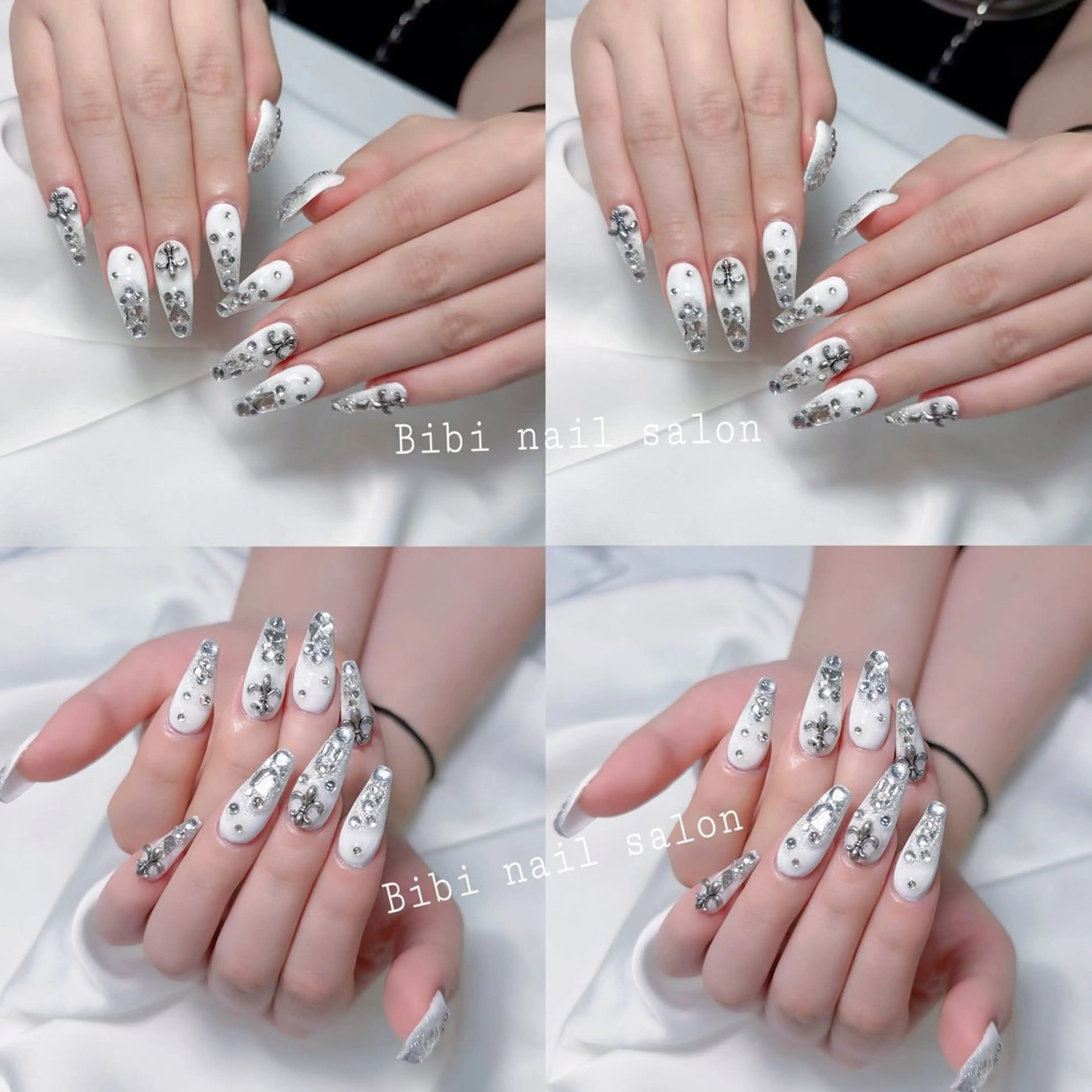 セミロング ハンドネイル Bibi beauty spa Osaka所属・Chann Channのネイルデザイン