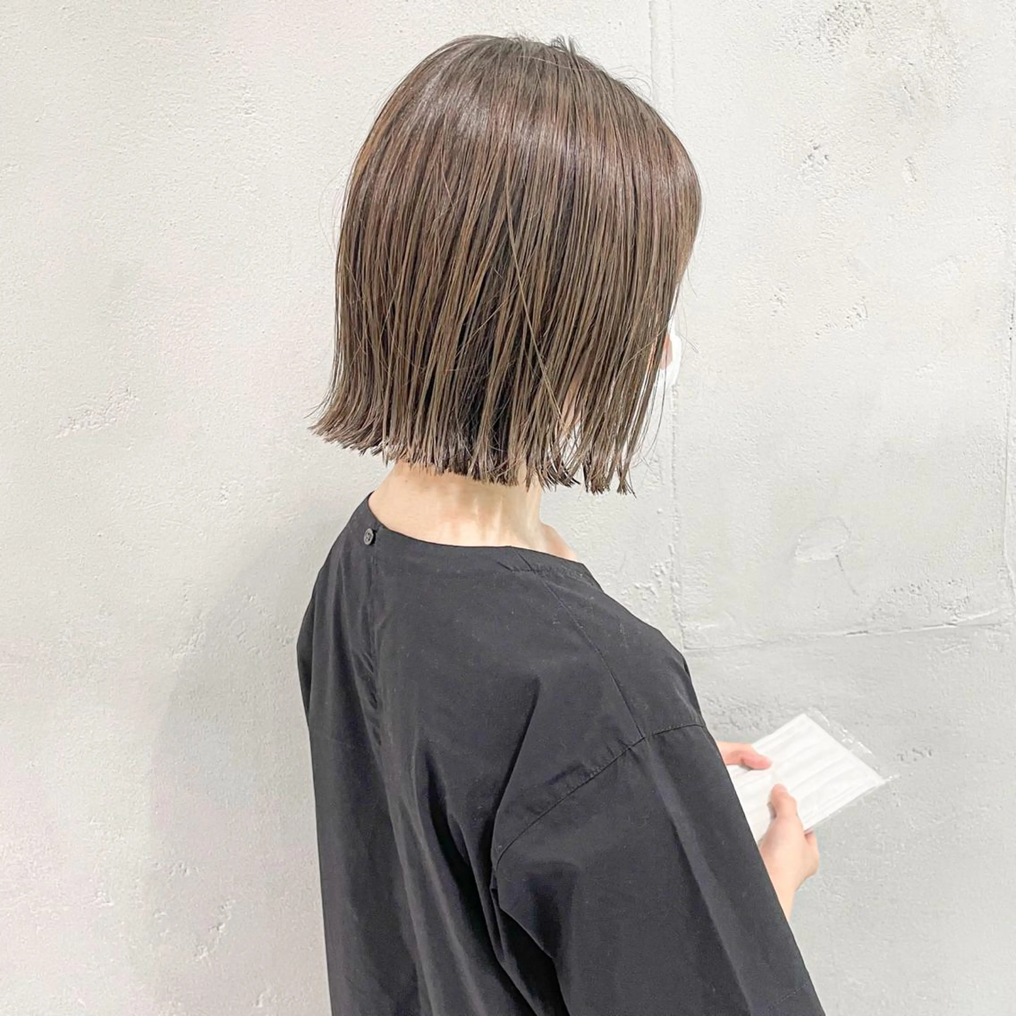 ミディアム カラー HARUKI MINATO japan KOBE所属・阿田 悠士朗のヘアスタイル