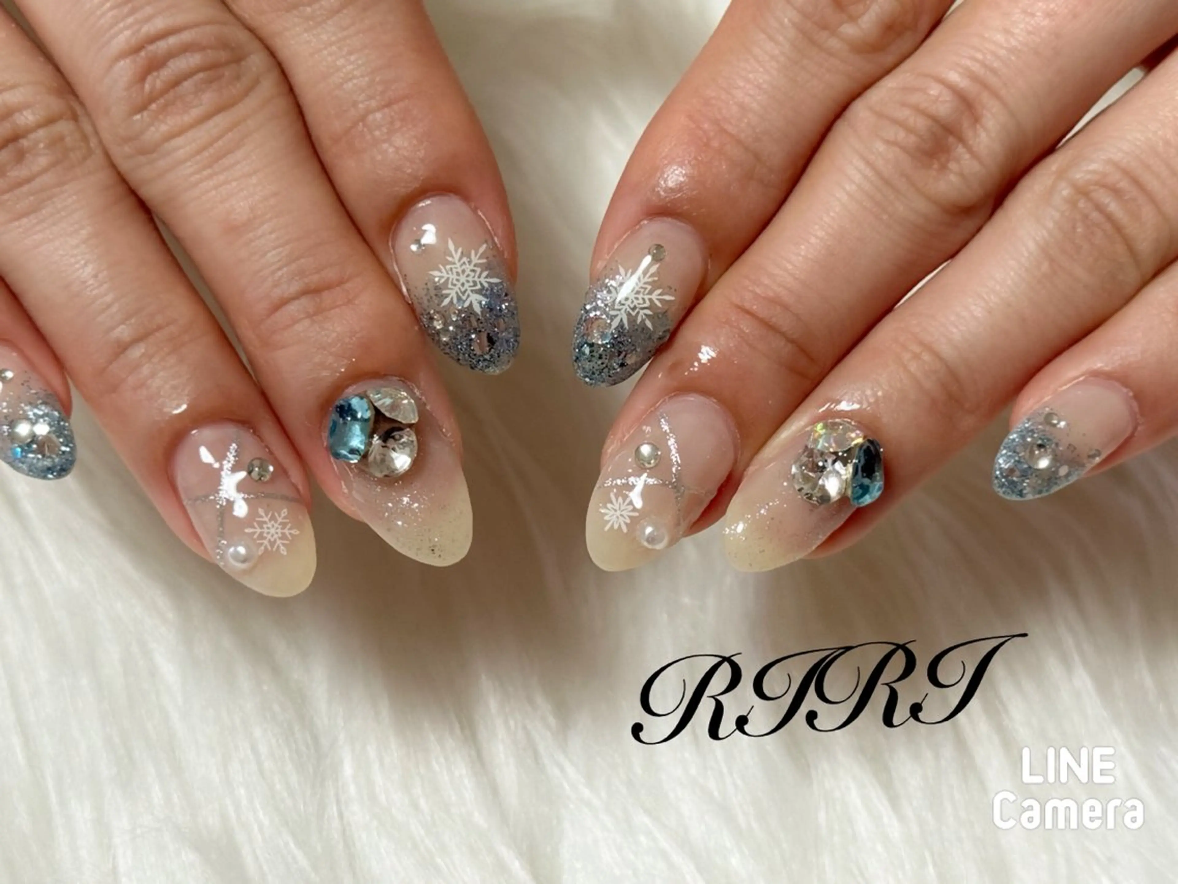 ネイル ハンドネイル riri オーナーのネイルデザイン