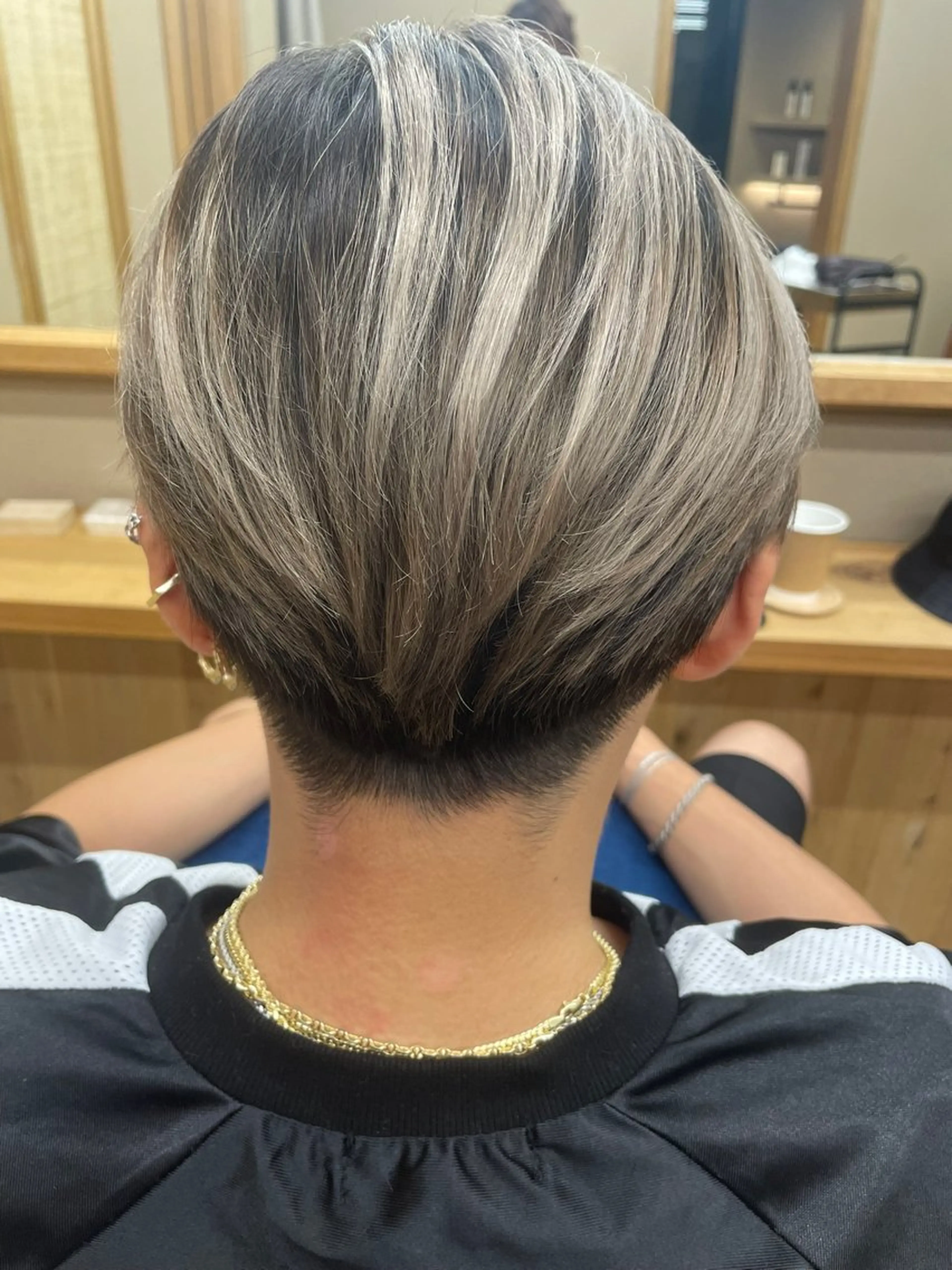 メンズ メンズブリーチ 大人ショート/鎌倉/ カット/edA.菫のヘアスタイル